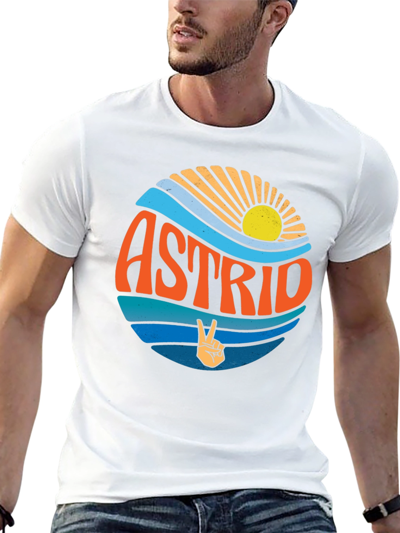 Astrid Retro Graphic T-Shirt