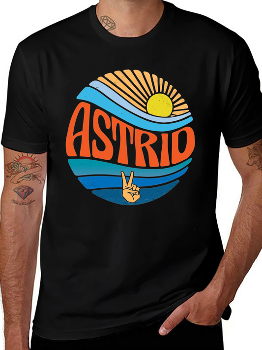 Astrid Retro Graphic T-Shirt