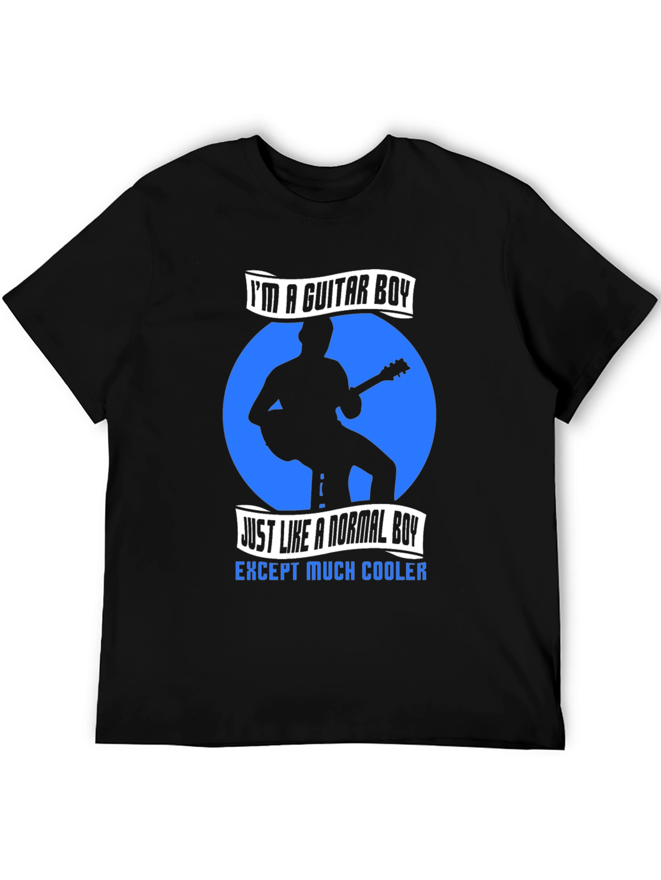 Guitar Boy Graphic Tee - Cool Musician T-Shirt