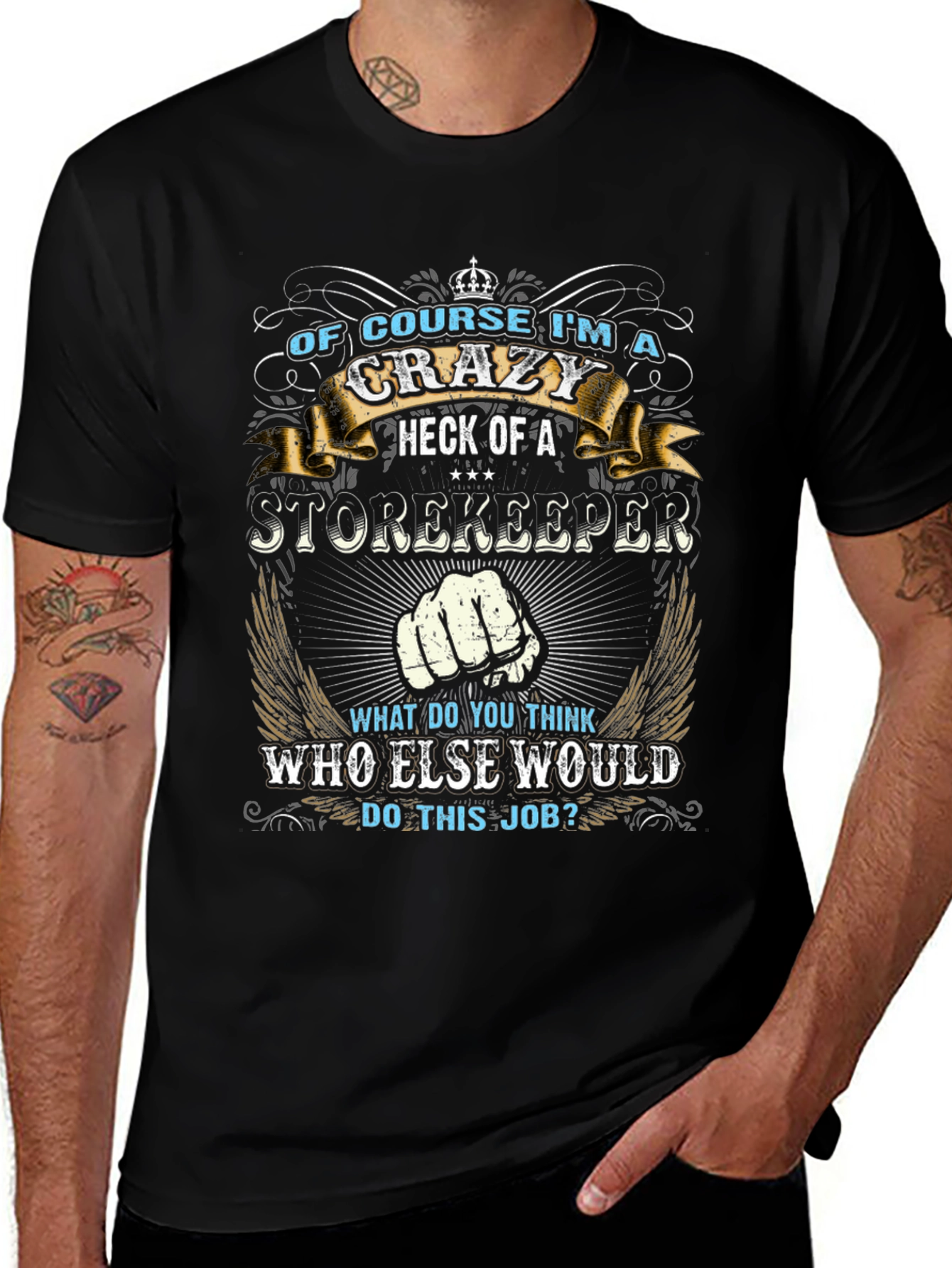 Crazy Storekeeper Graphic Tee