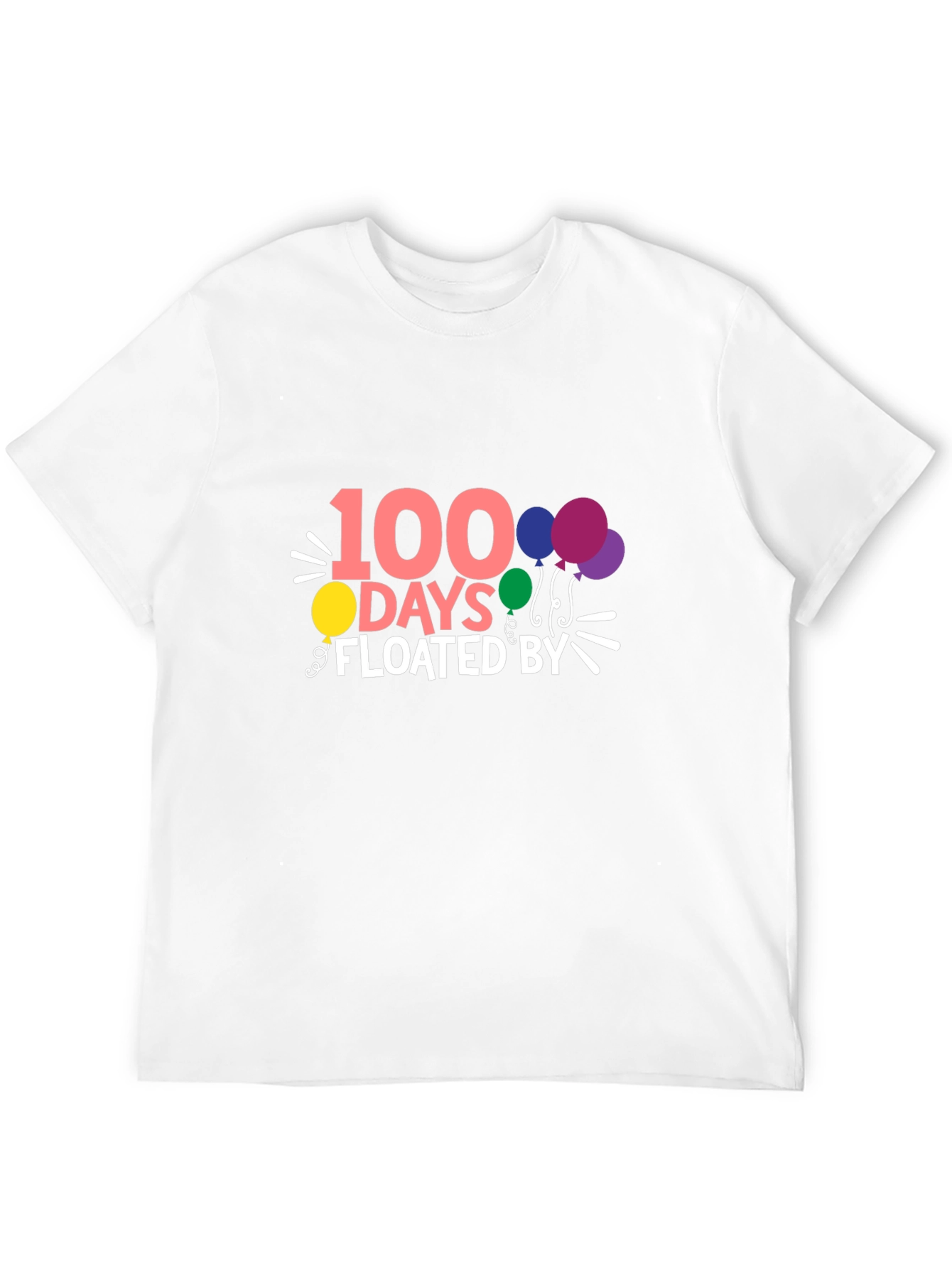 100 Days Floated By T-Shirt