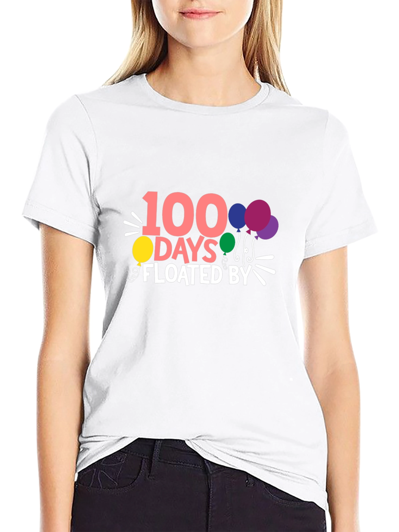 100 Days Floated By T-Shirt