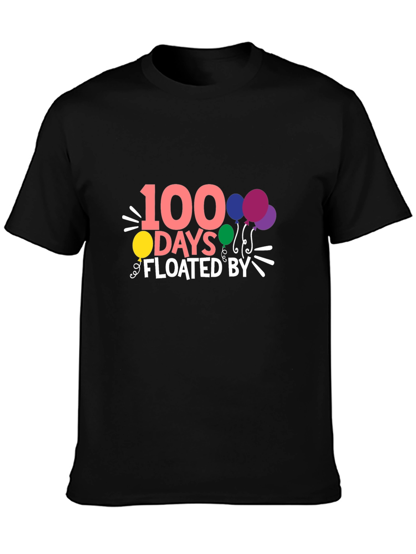100 Days Floated By T-Shirt