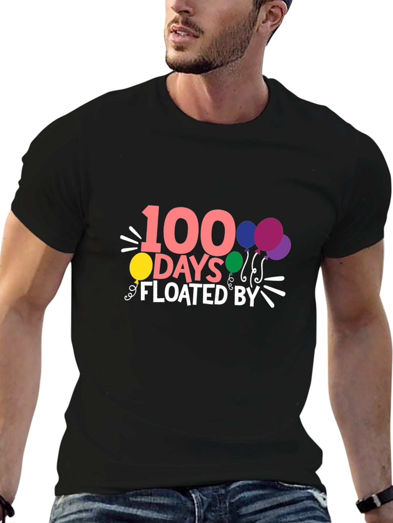 100 Days Floated By T-Shirt