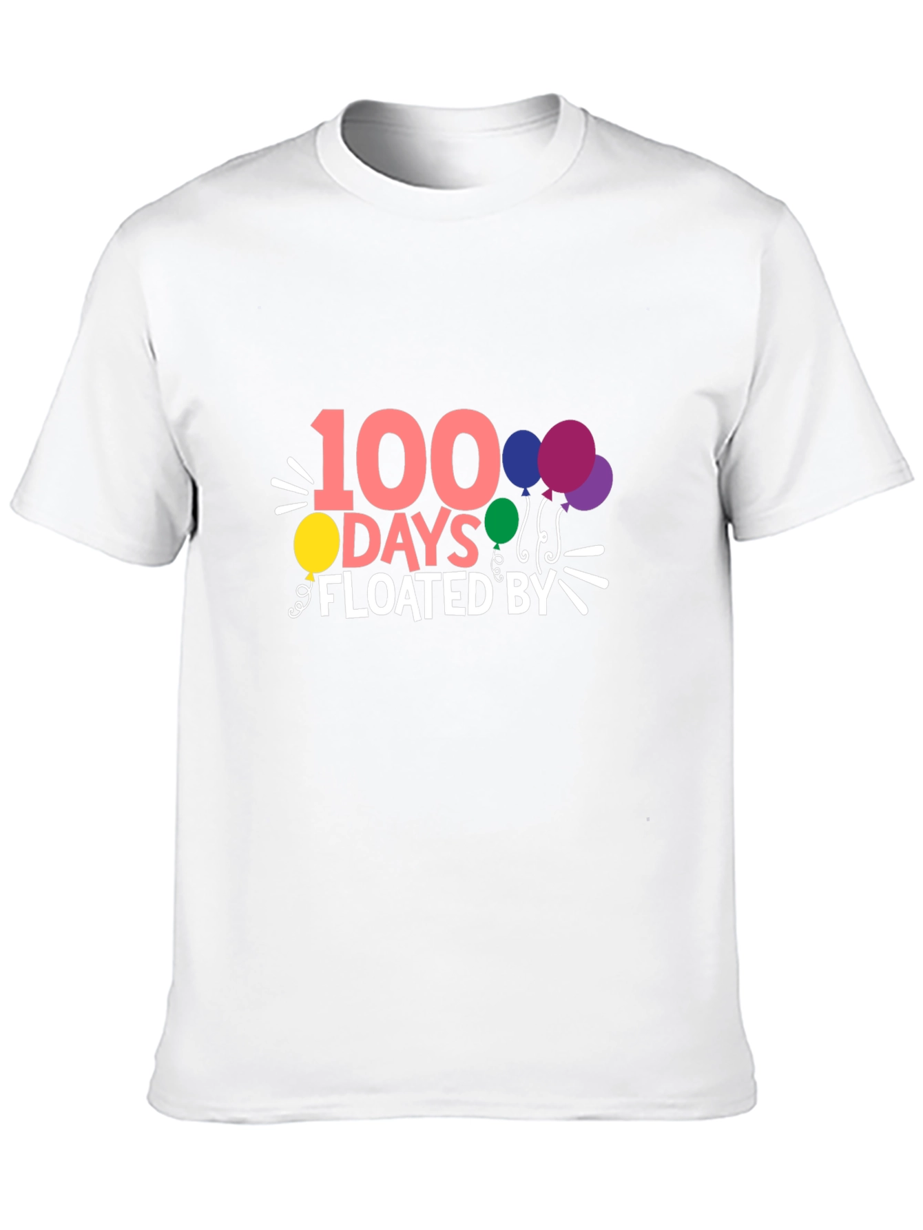 100 Days Floated By T-Shirt