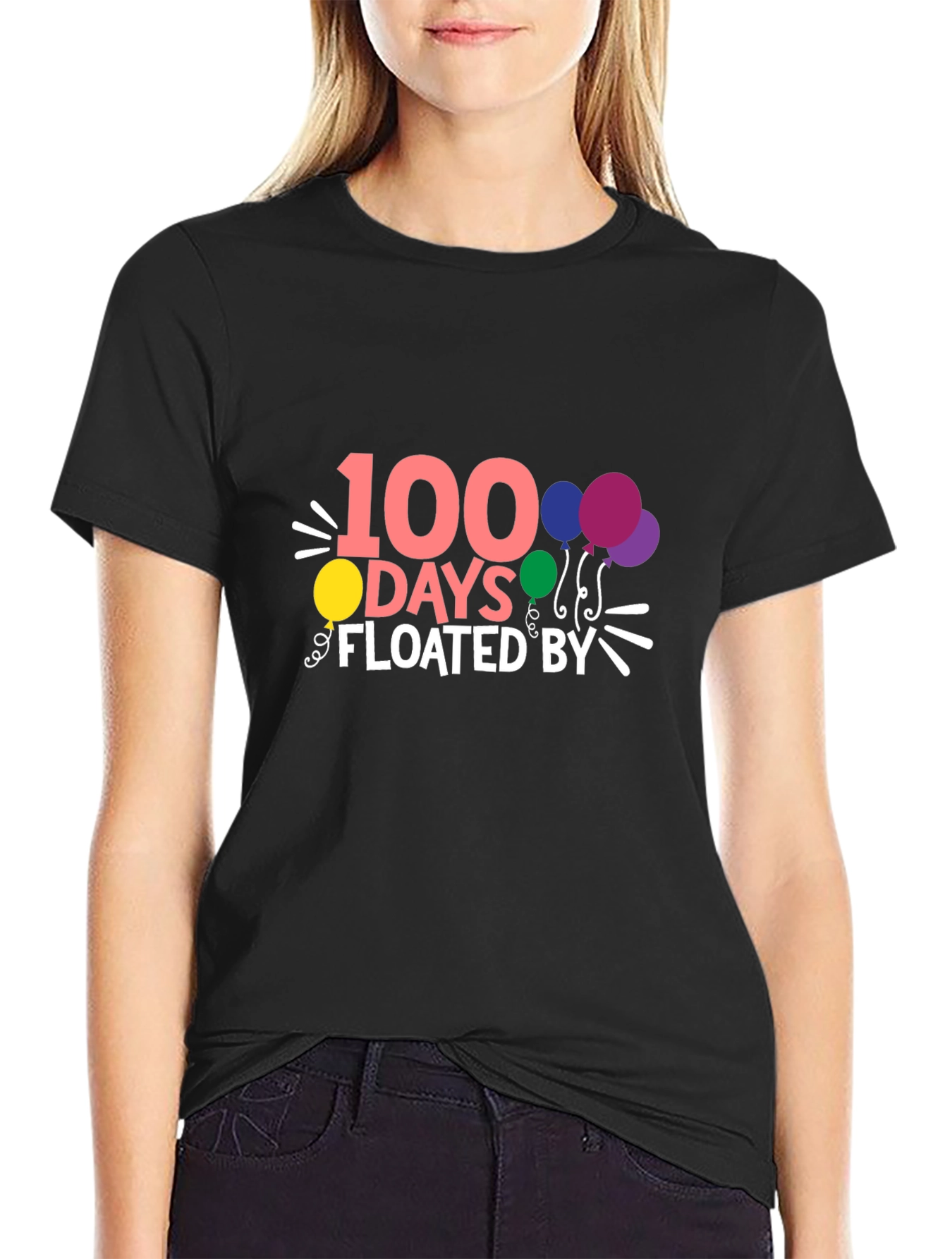 100 Days Floated By T-Shirt