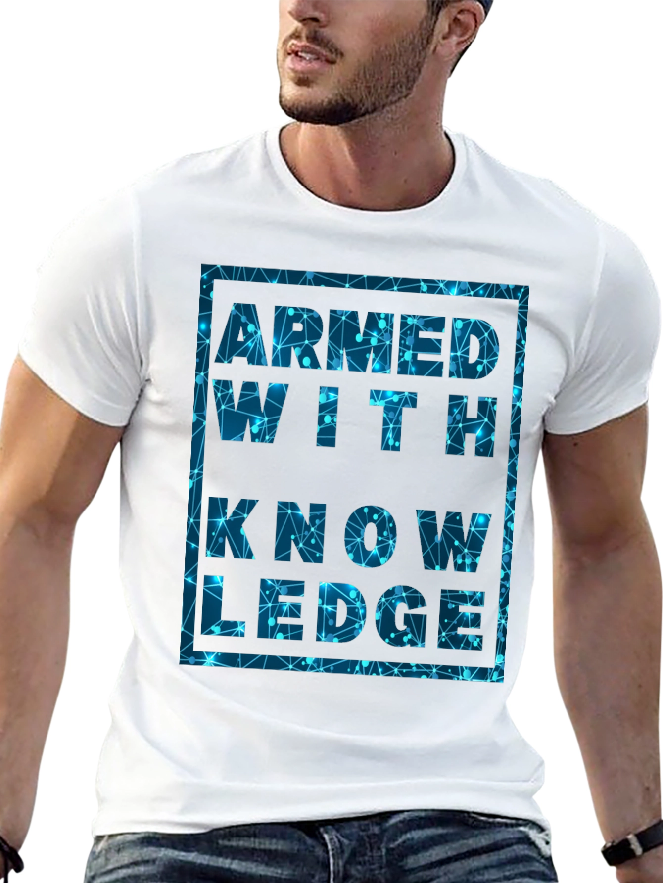 Armed With Knowledge Graphic T-Shirt