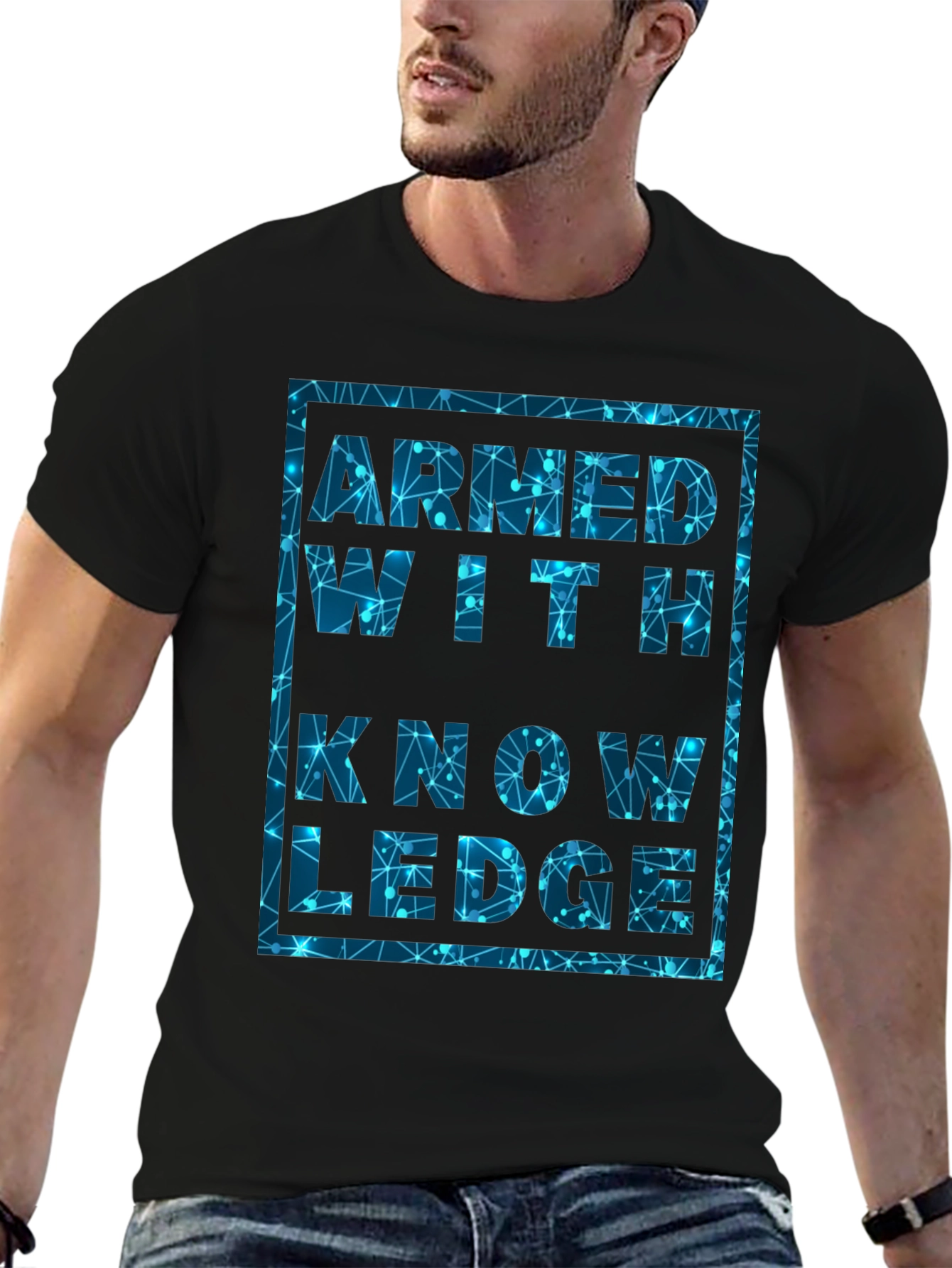 Armed With Knowledge Graphic T-Shirt
