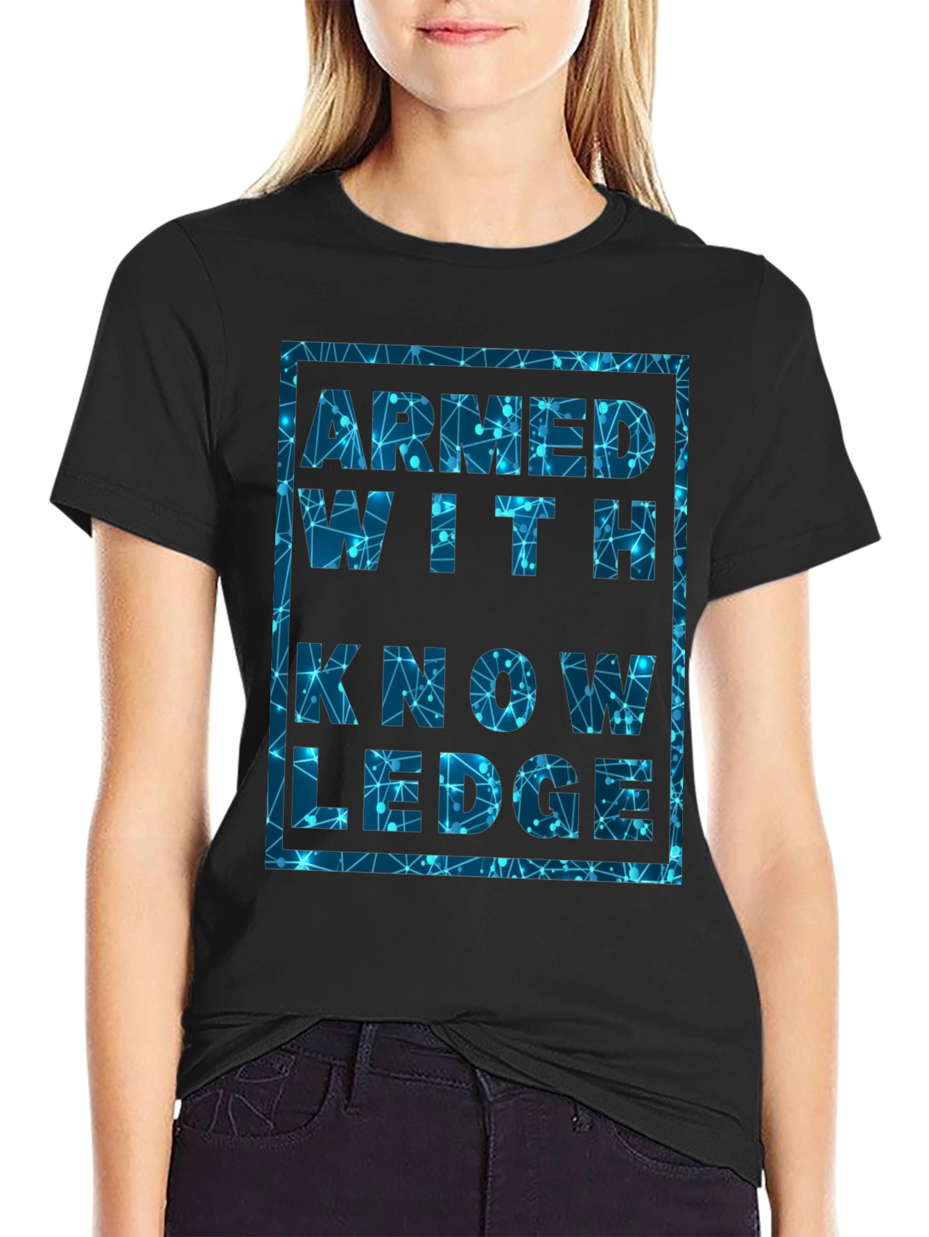Armed With Knowledge Graphic T-Shirt