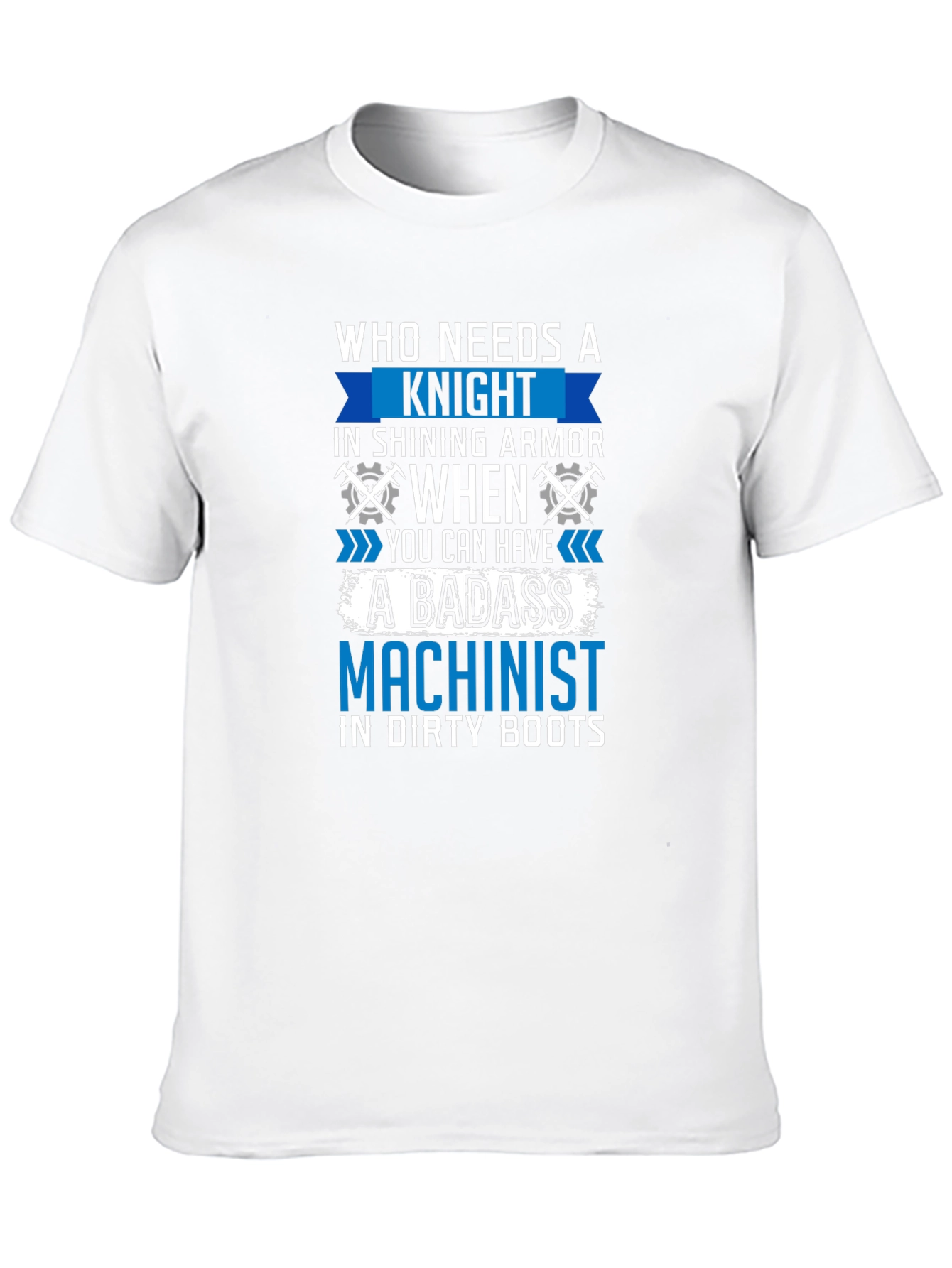 Badass Machinist T-Shirt - Funny Gift for Machinists