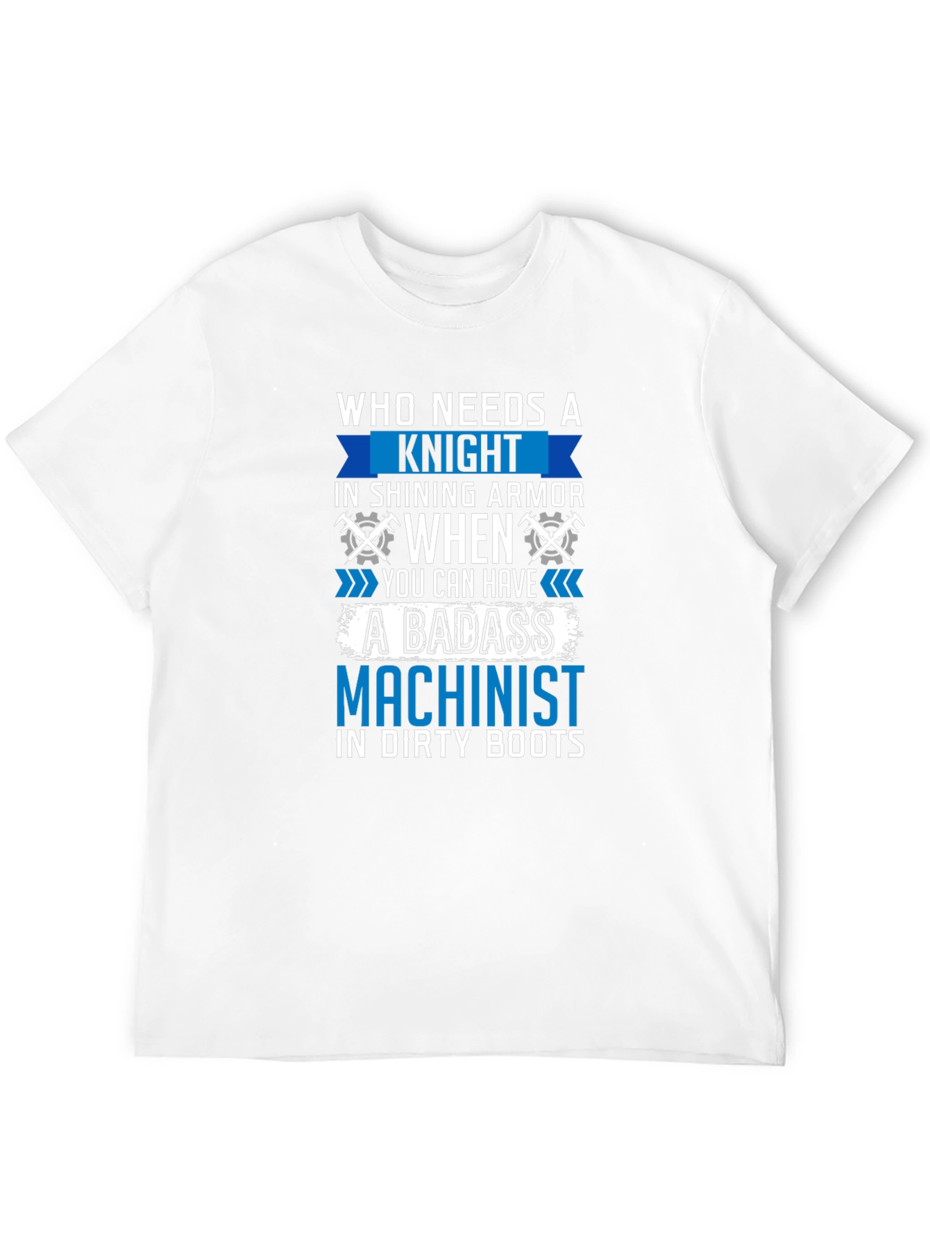 Badass Machinist T-Shirt - Funny Gift for Machinists