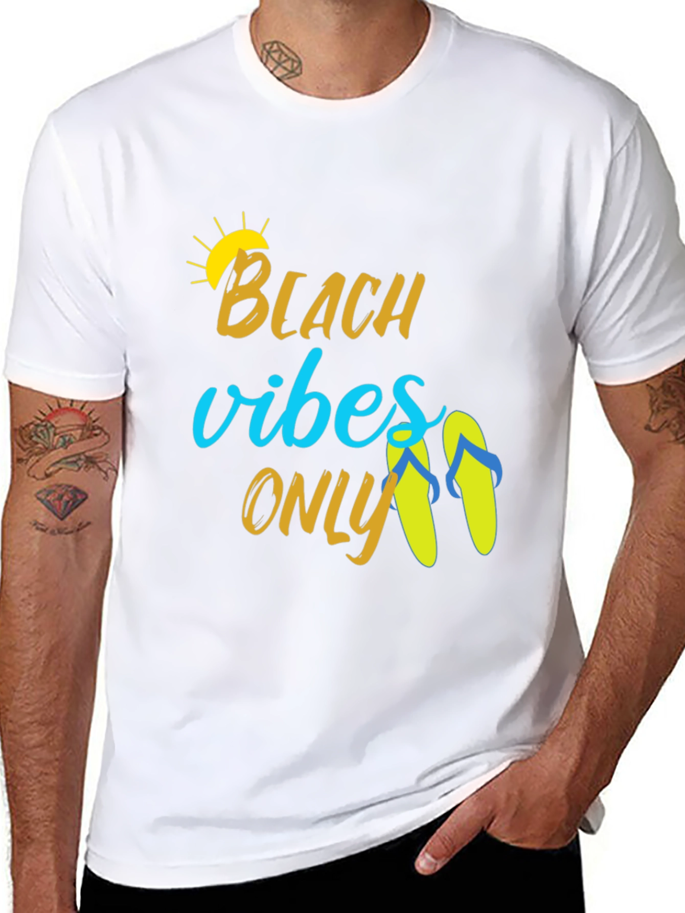 Beach Vibes Only Graphic Tee - Summer Ready