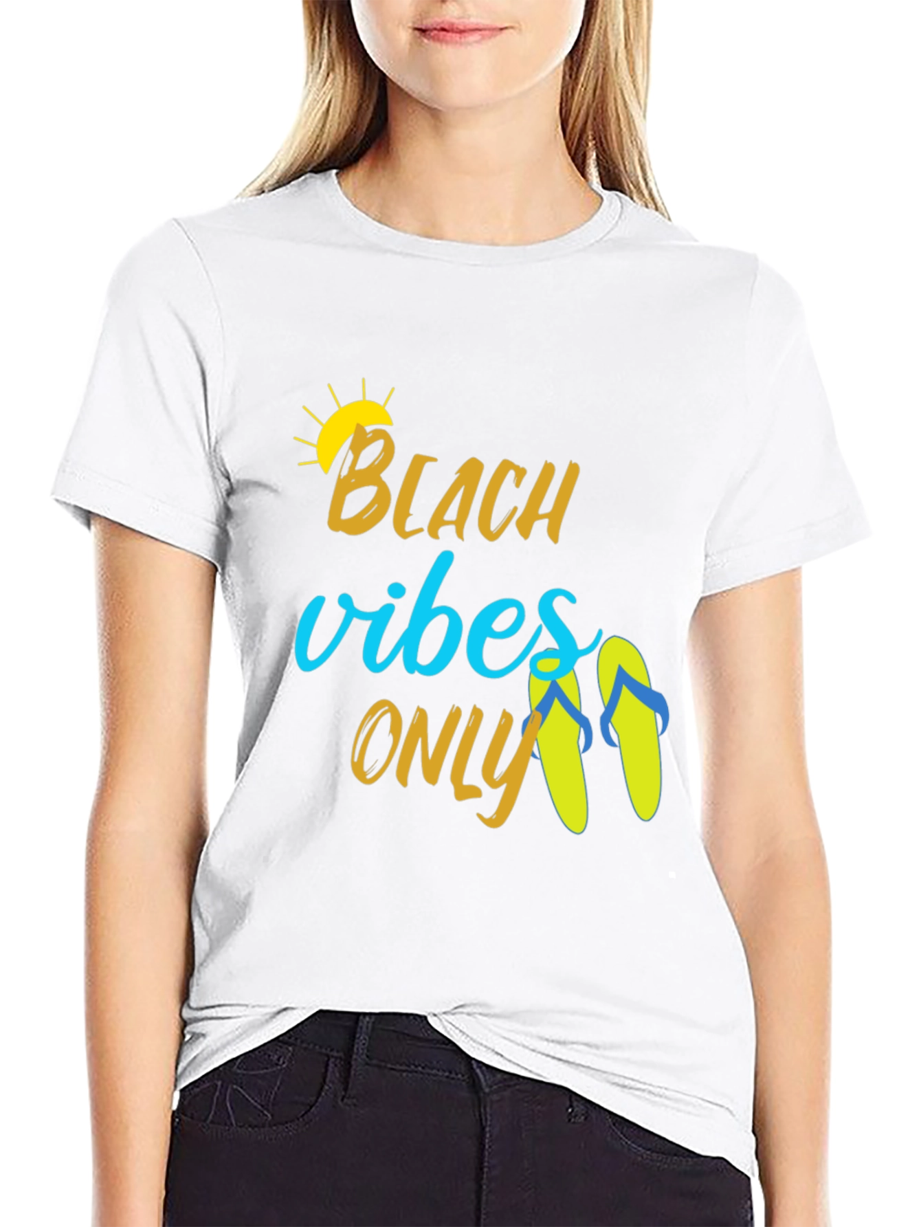 Beach Vibes Only Graphic Tee - Summer Ready