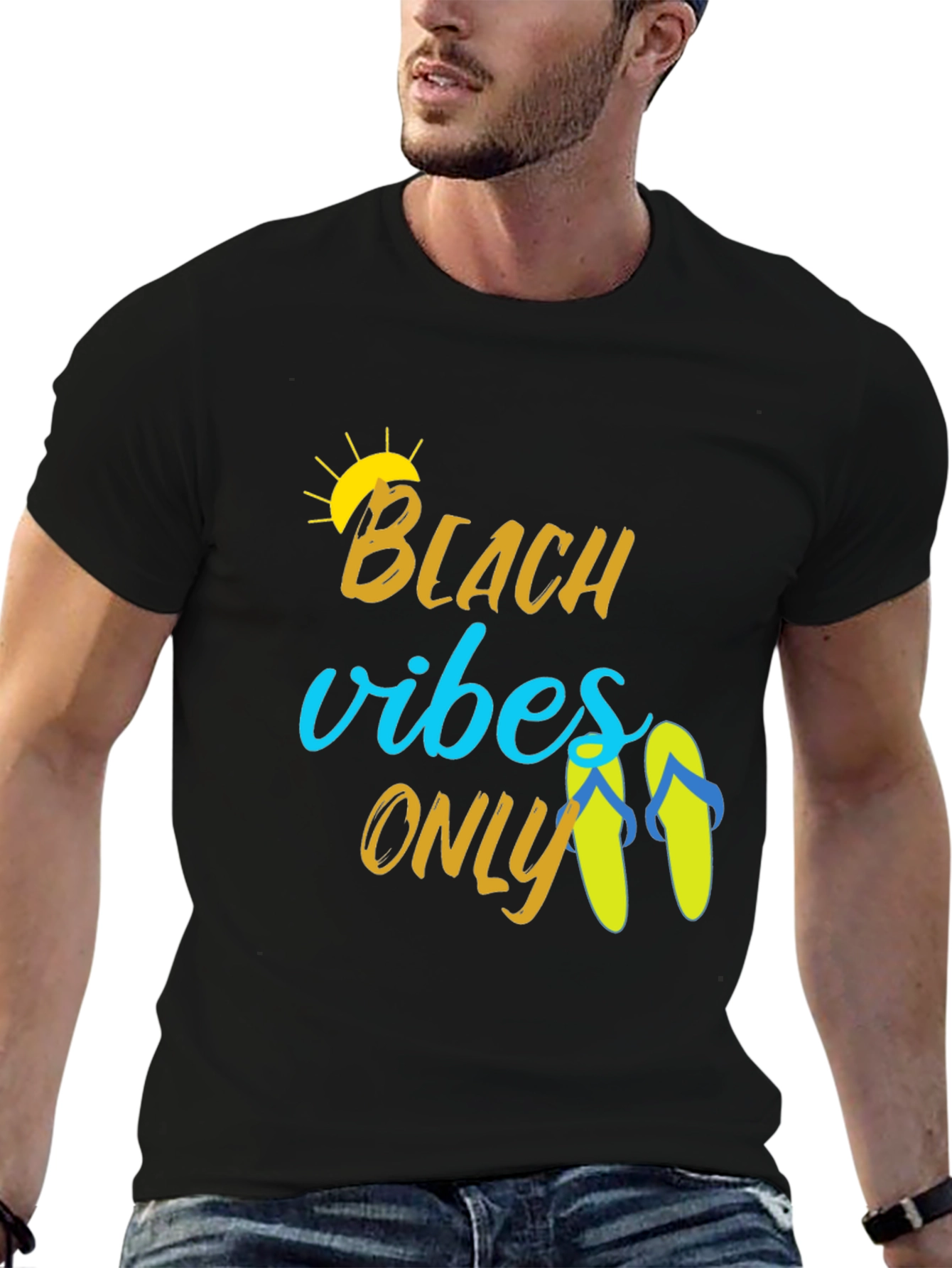 Beach Vibes Only Graphic Tee - Summer Ready