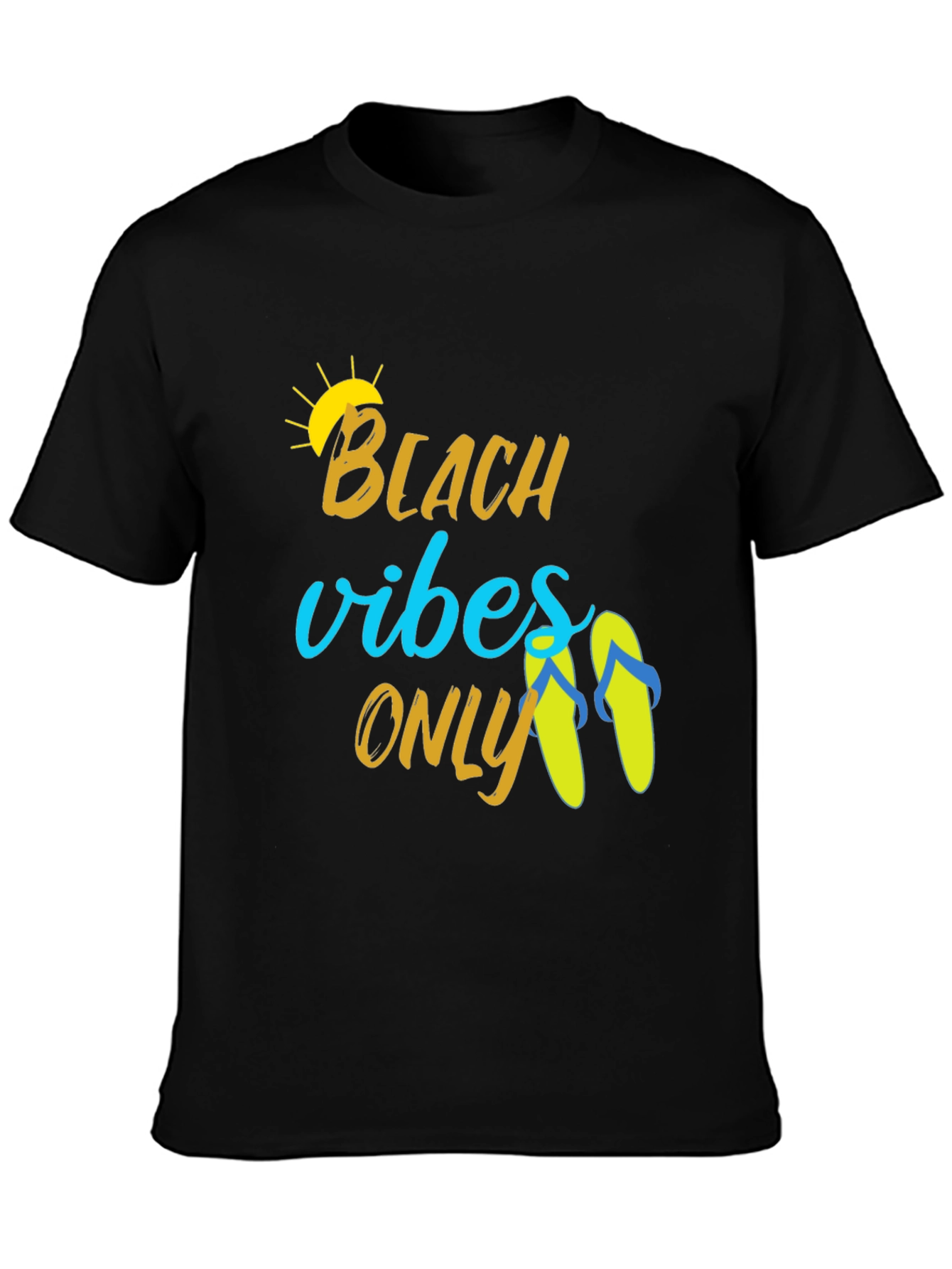 Beach Vibes Only Graphic Tee - Summer Ready