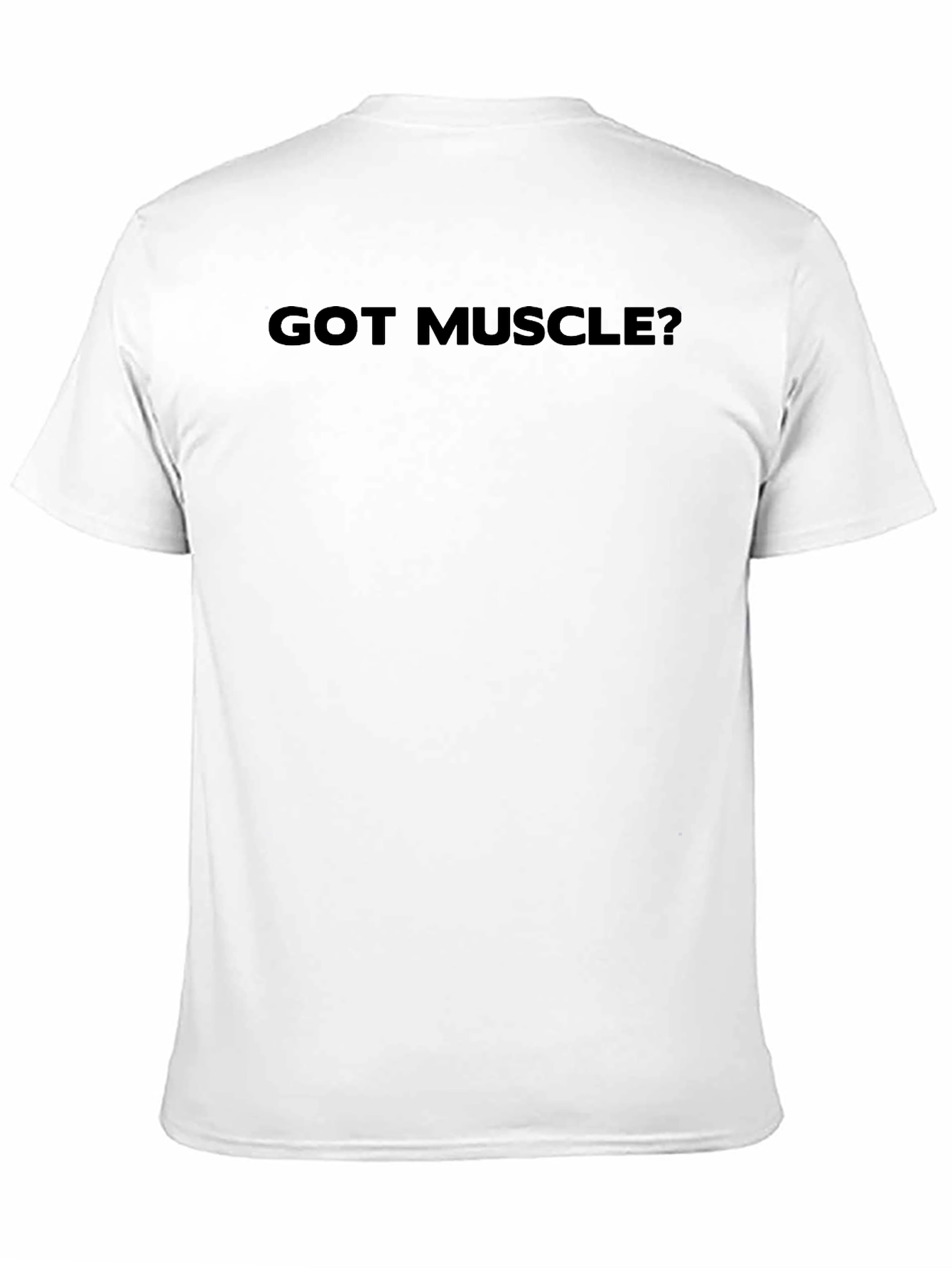 Got Muscle? Black Graphic T-Shirt