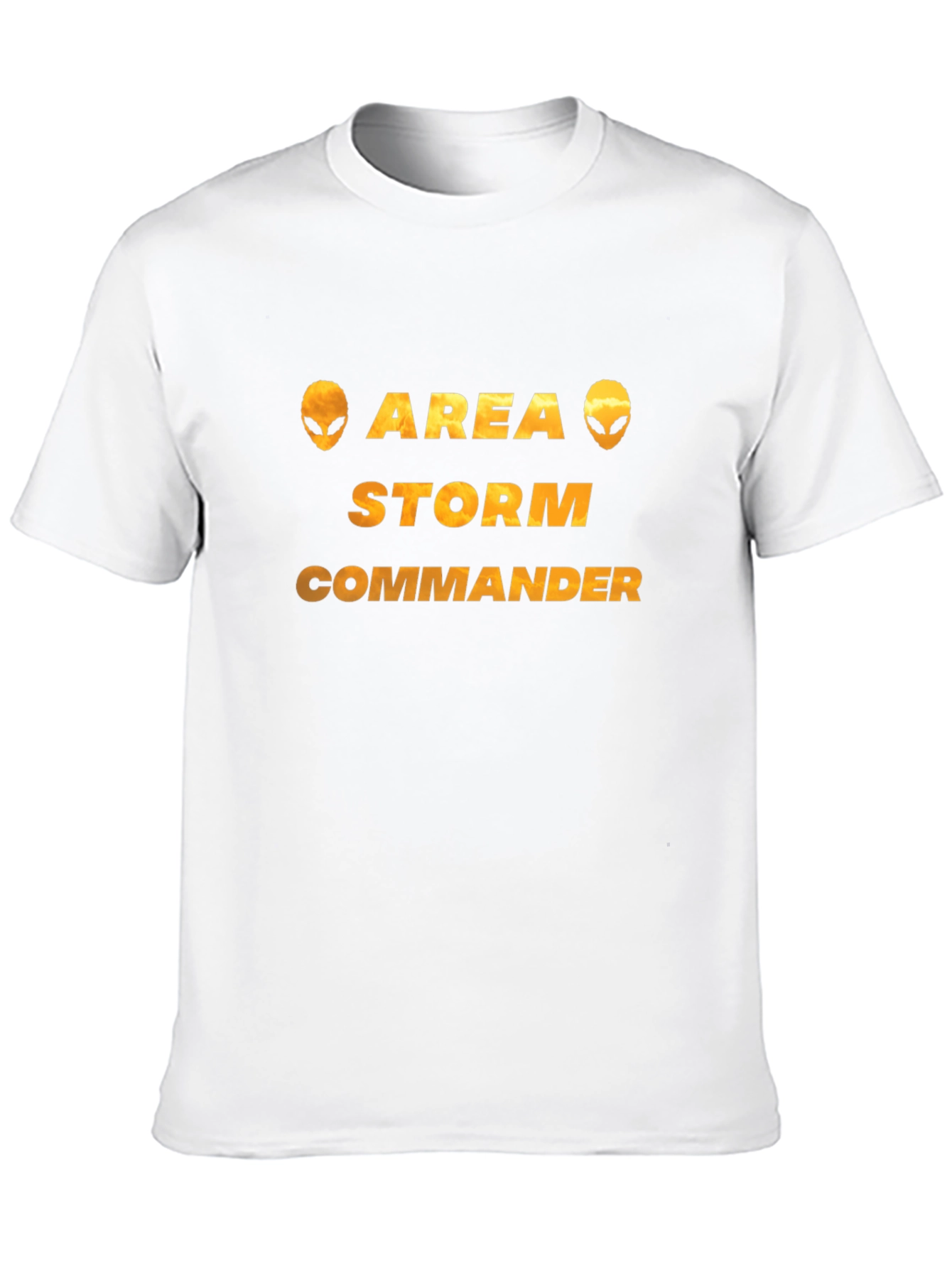 Area Storm Commander Black Graphic T-Shirt