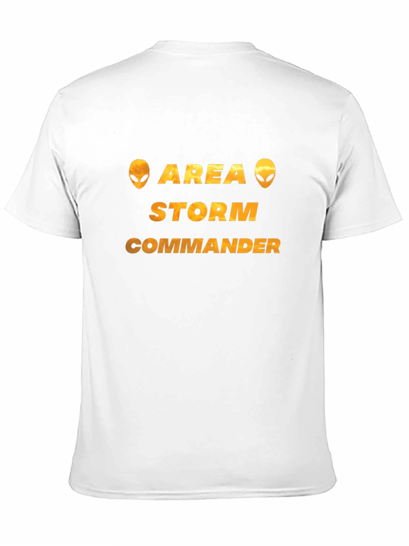 Area Storm Commander Black Graphic T-Shirt