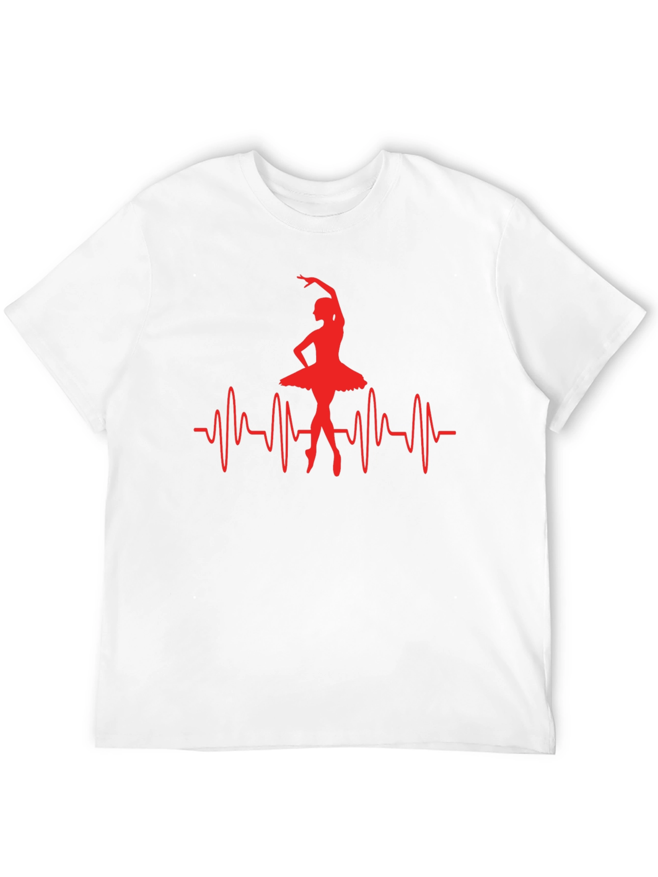 Ballerina Heartbeat Graphic Tee