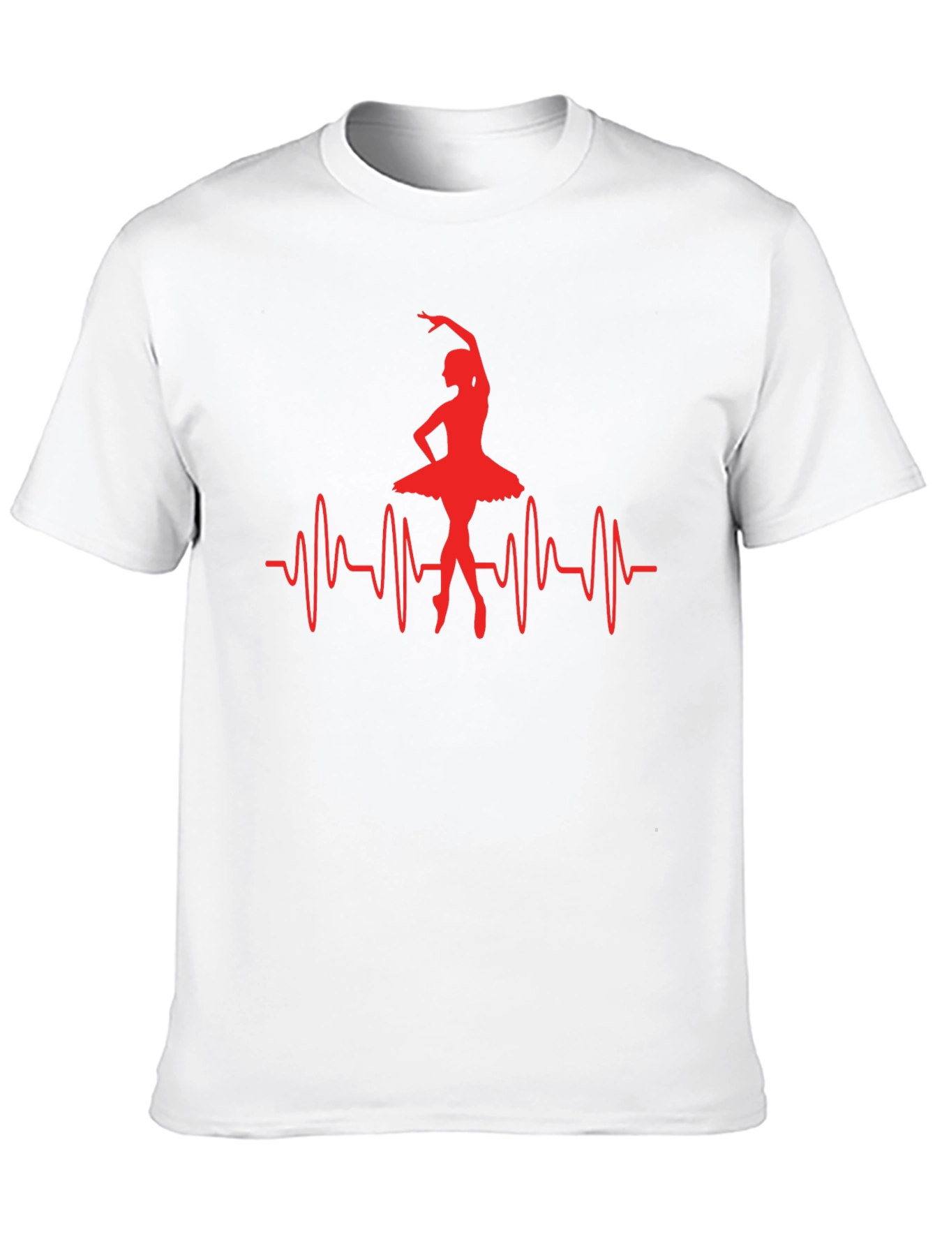 Ballerina Heartbeat Graphic Tee