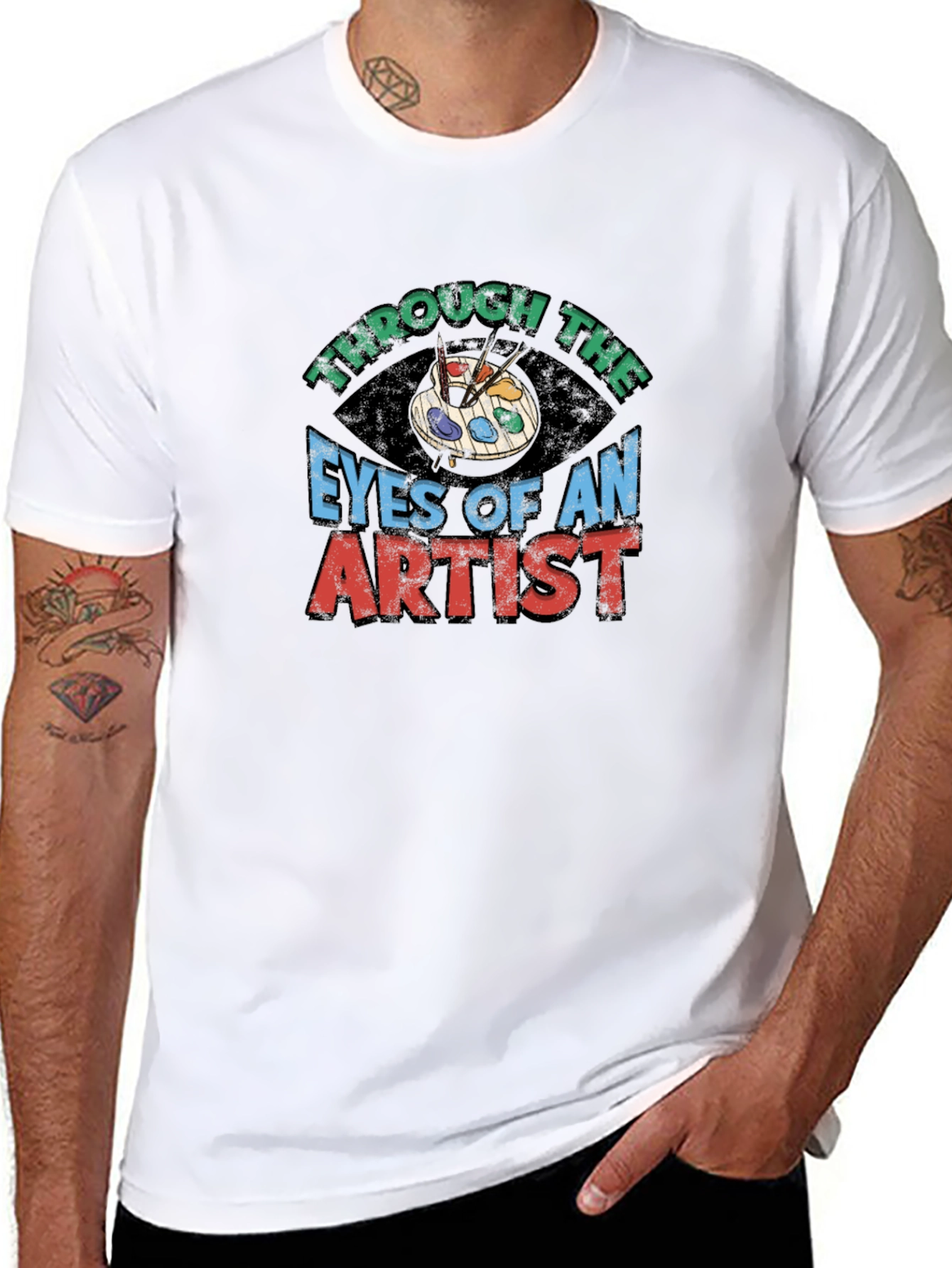 Artist Eye T-Shirt - Creative Vision Tee
