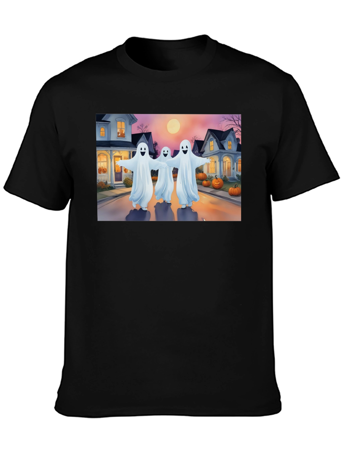 Ghostly Halloween T-Shirt