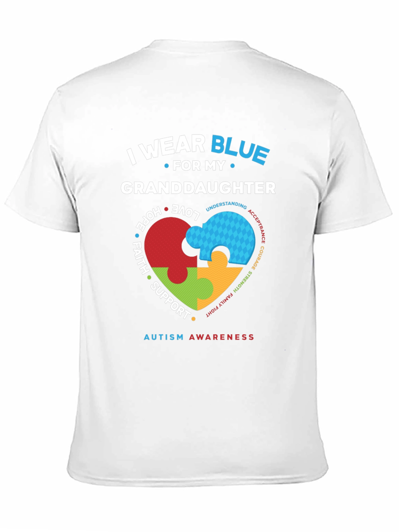 Autism Awareness Granddaughter T-Shirt