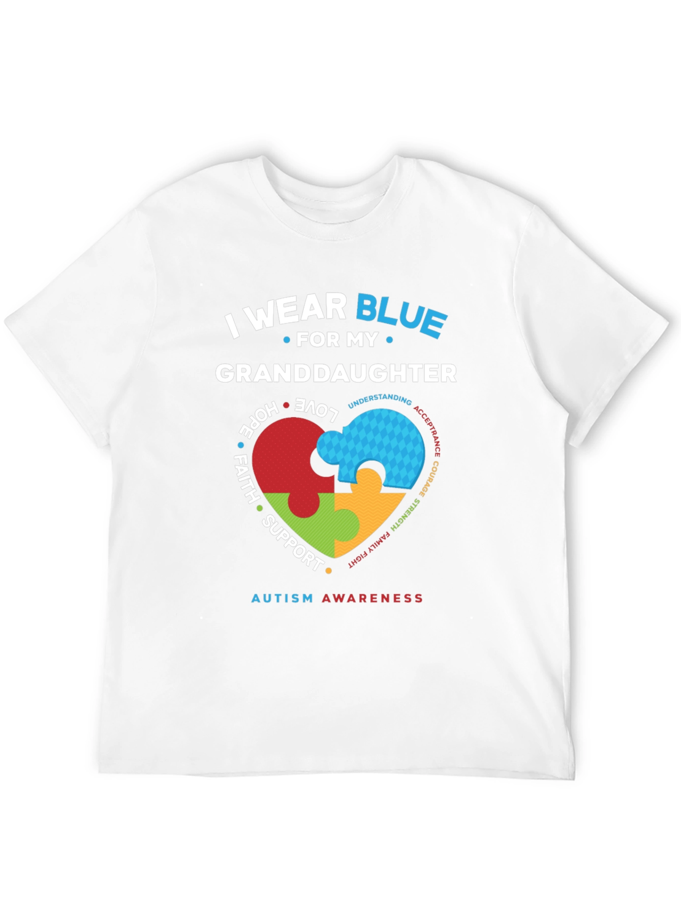 Autism Awareness Granddaughter T-Shirt