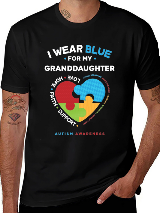 Autism Awareness Granddaughter T-Shirt