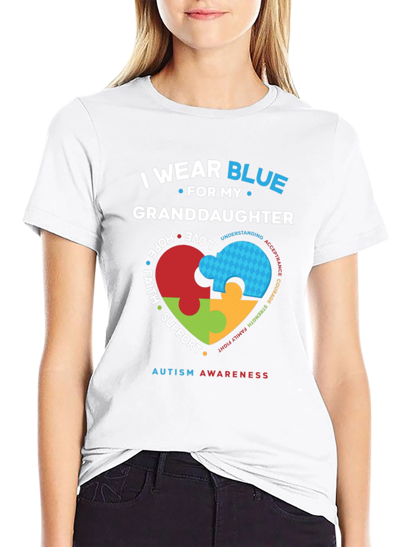 Autism Awareness Granddaughter T-Shirt