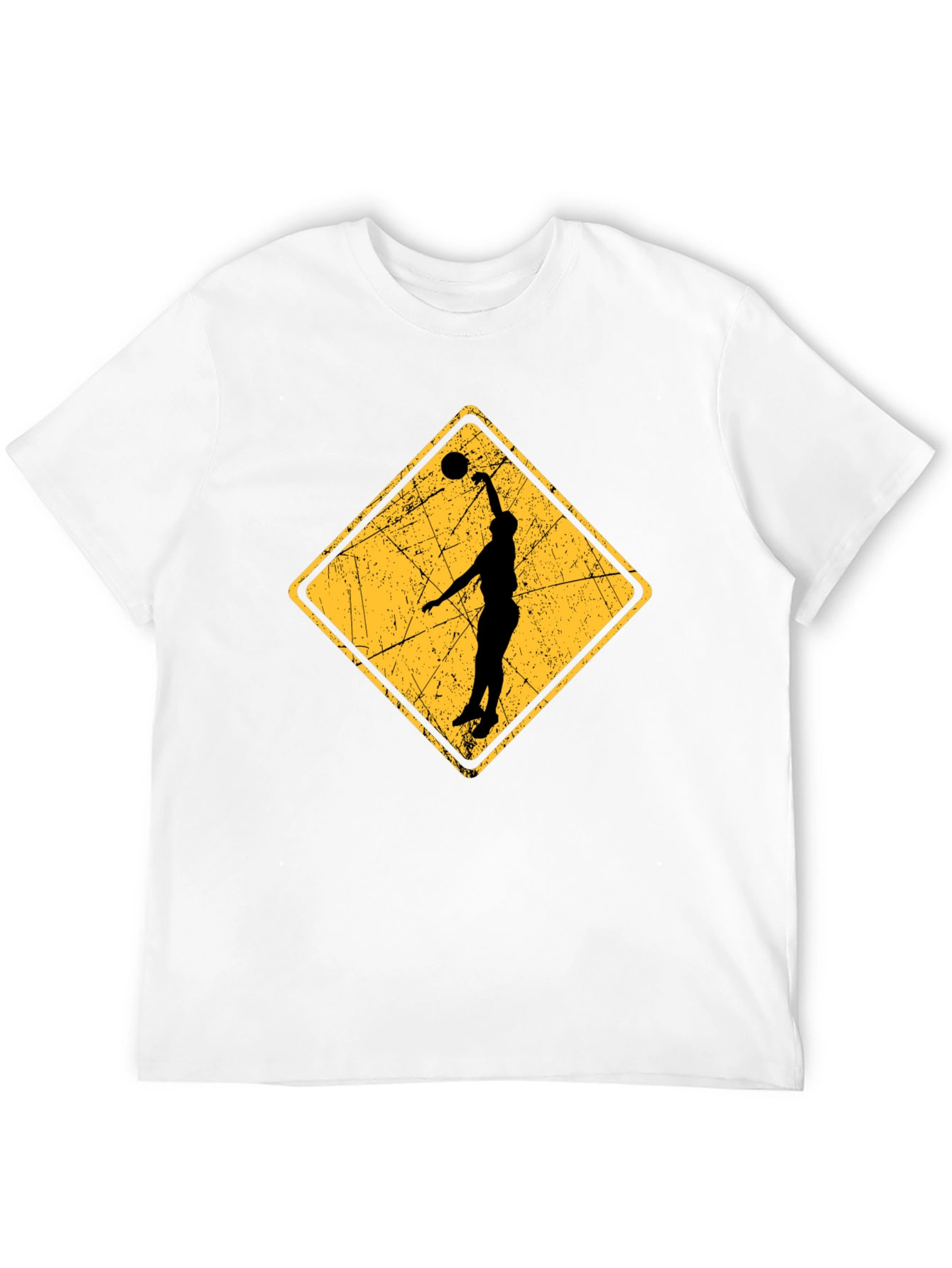 Basketball Hazard Graphic Tee