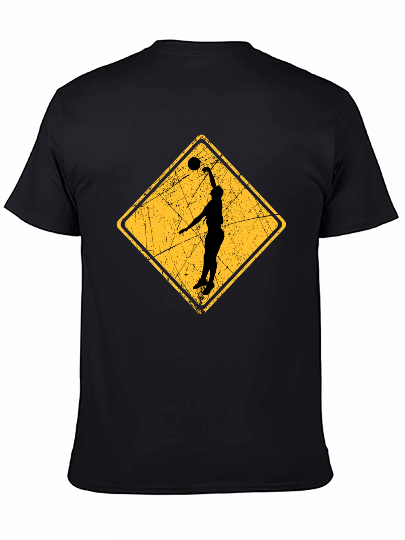 Basketball Hazard Graphic Tee