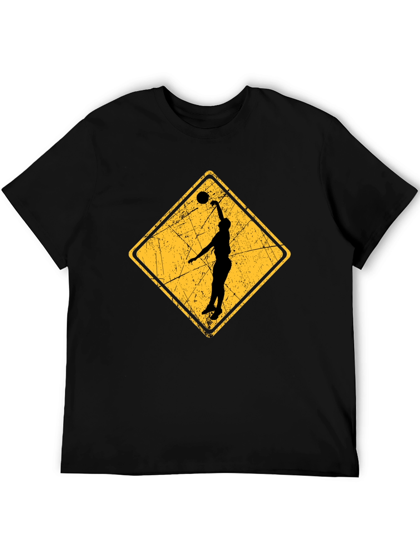Basketball Hazard Graphic Tee