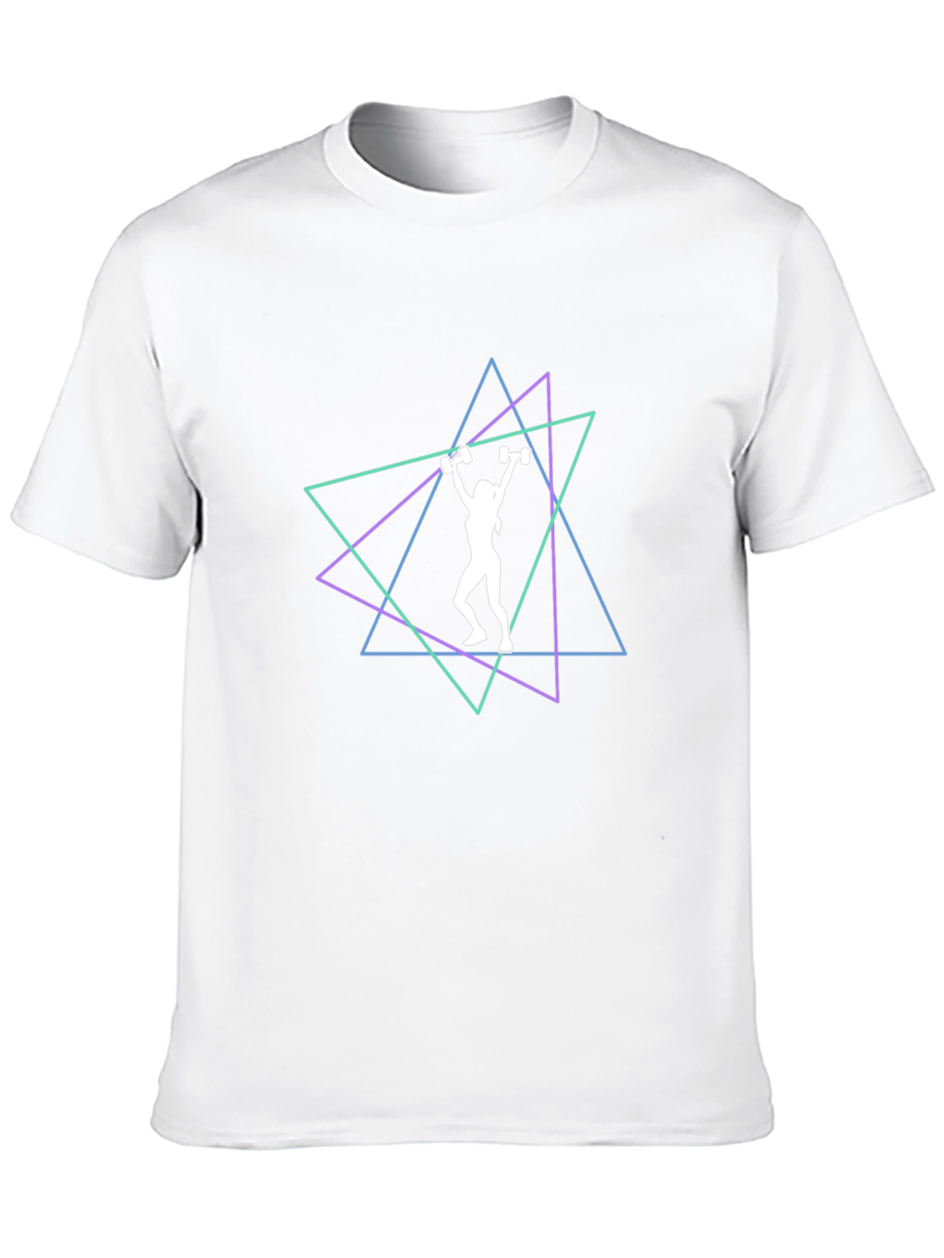 Geometric Workout T-Shirt