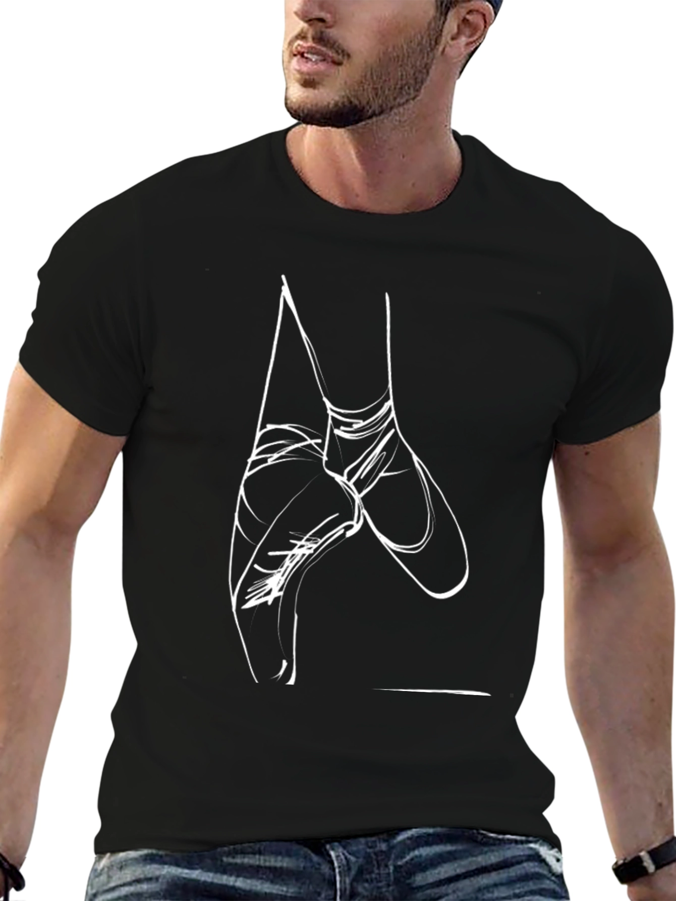 Ballet Shoe Graphic T-Shirt