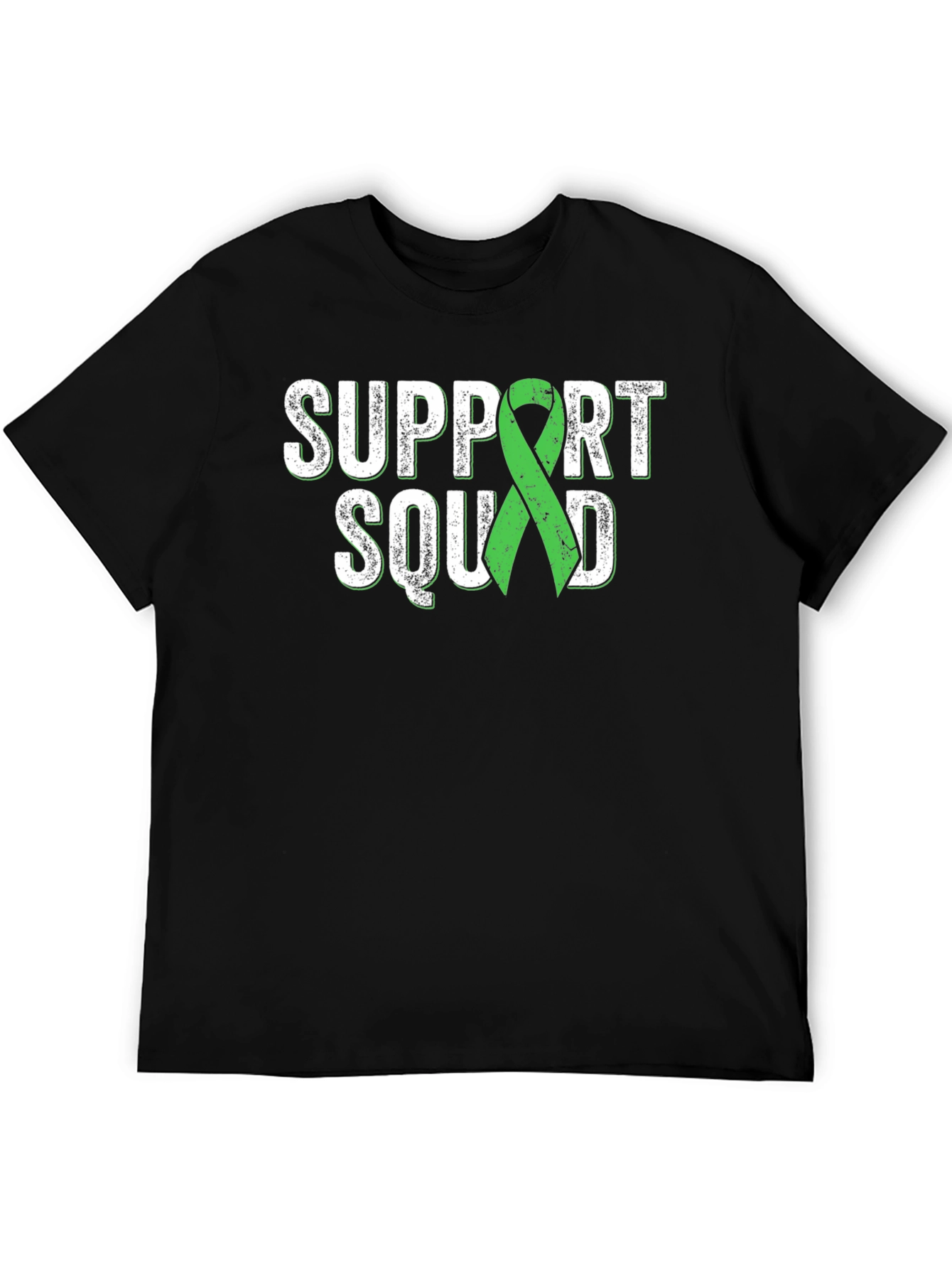 Support Squad T-Shirt - Green Ribbon