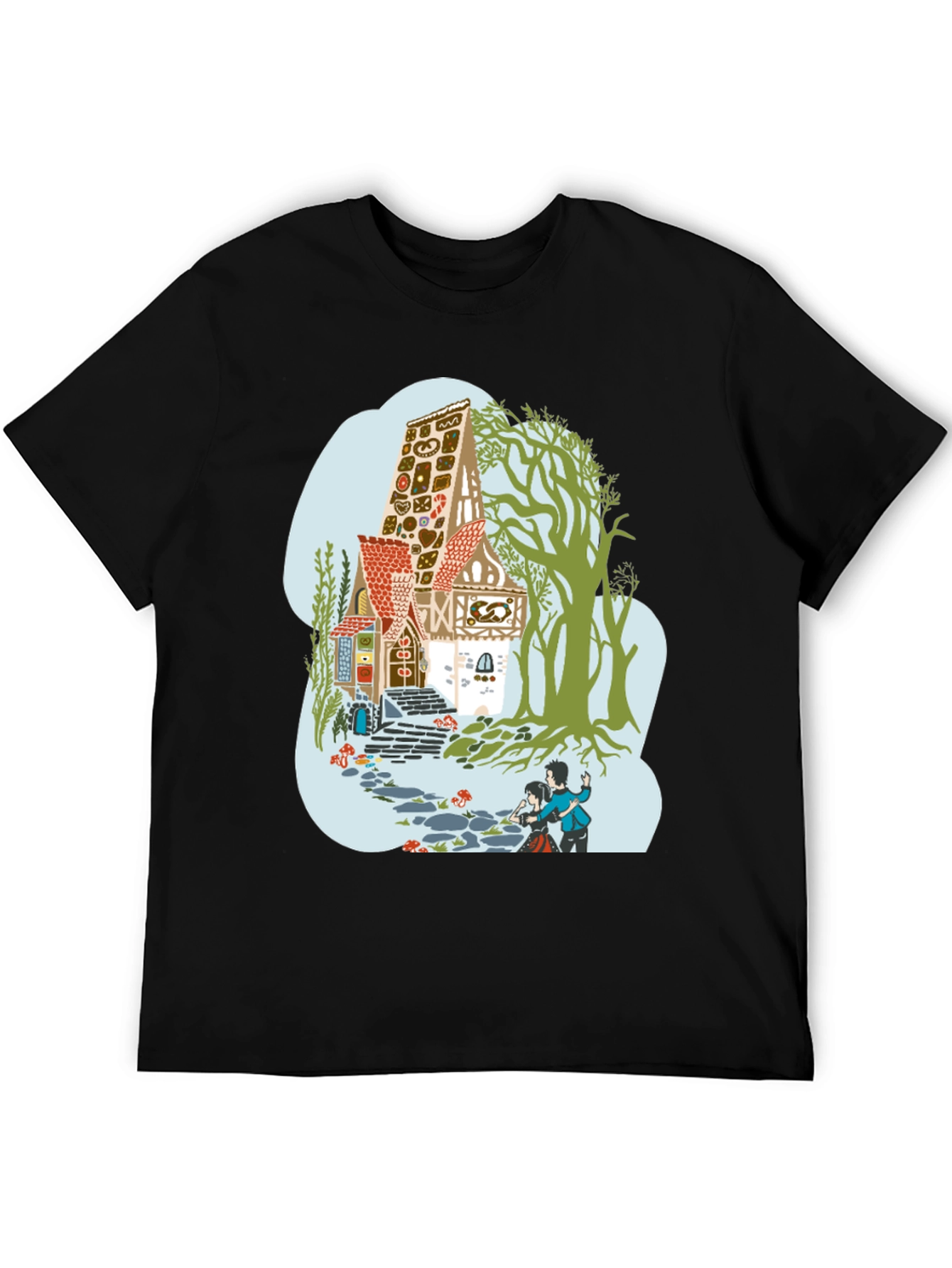 Hansel & Gretel T-Shirt - Classic Fairy Tale Tee