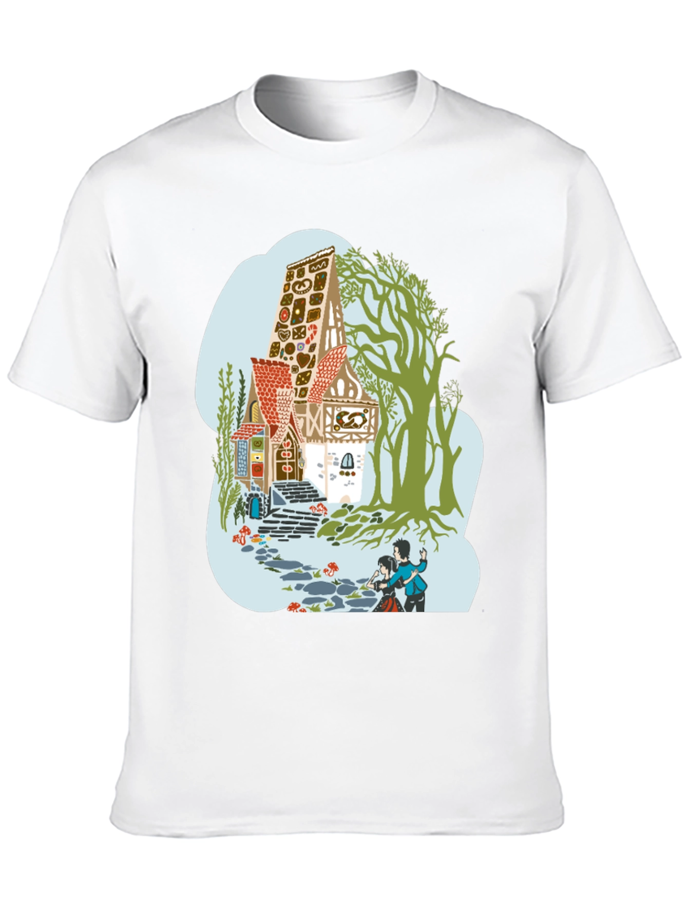 Hansel & Gretel T-Shirt - Classic Fairy Tale Tee