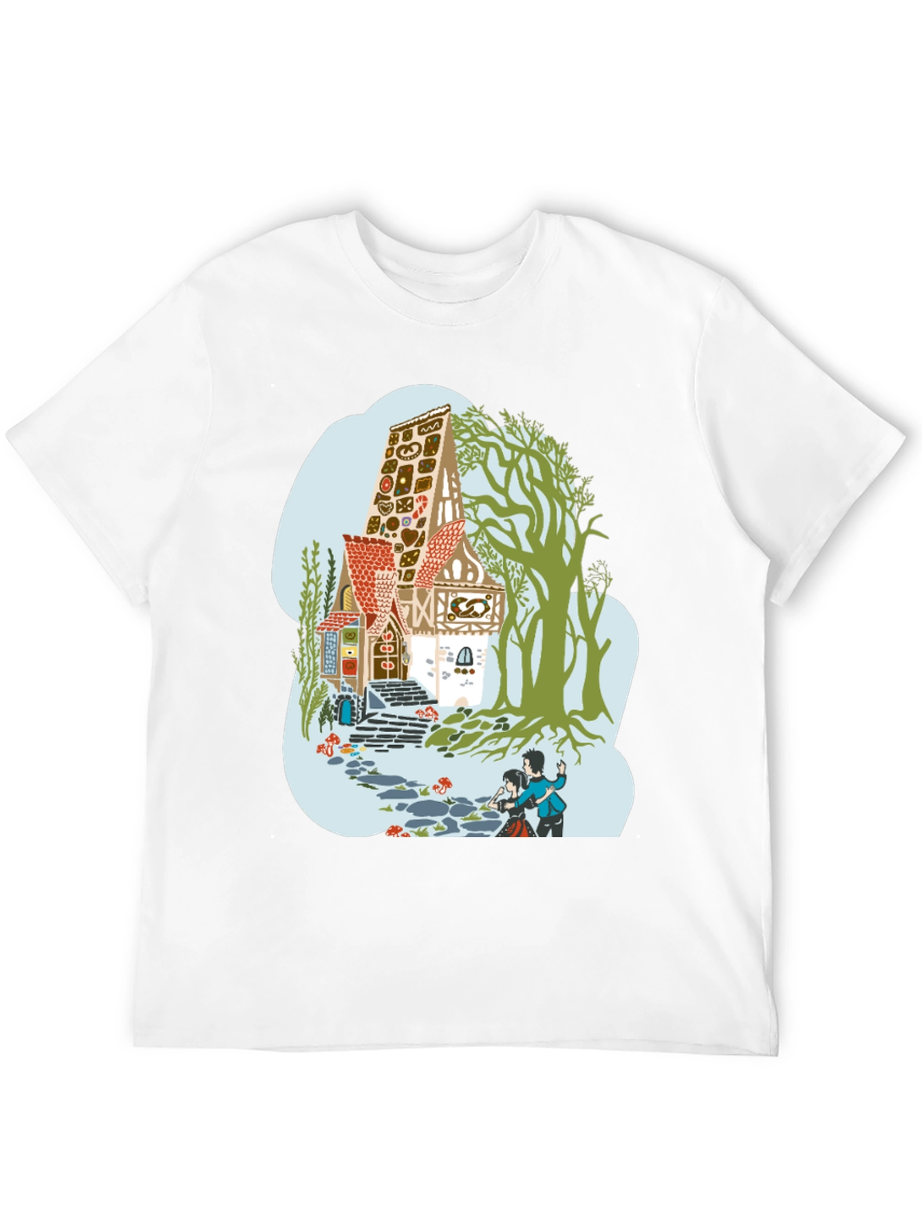 Hansel & Gretel T-Shirt - Classic Fairy Tale Tee