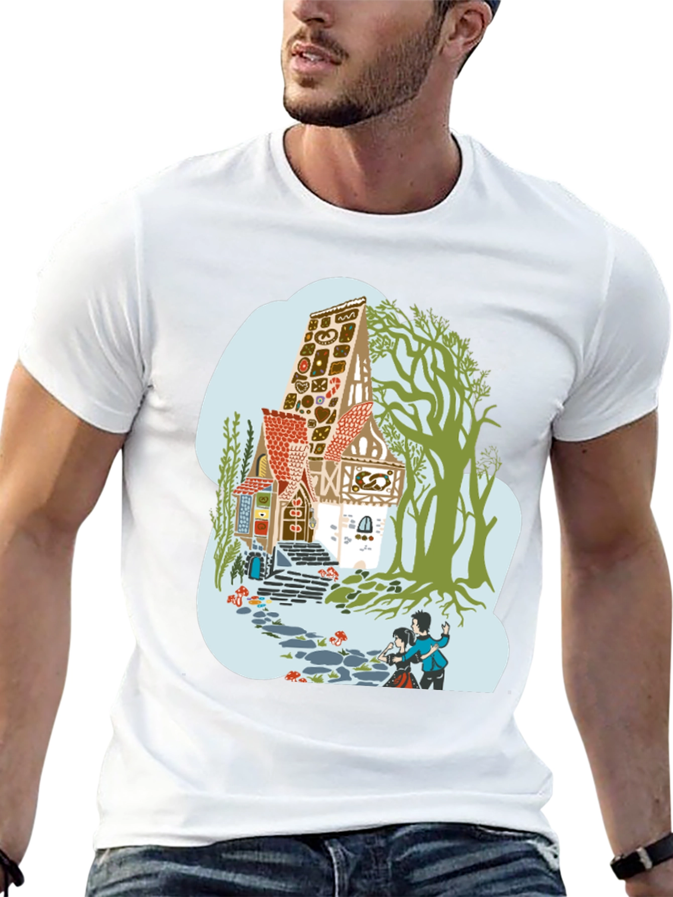 Hansel & Gretel T-Shirt - Classic Fairy Tale Tee