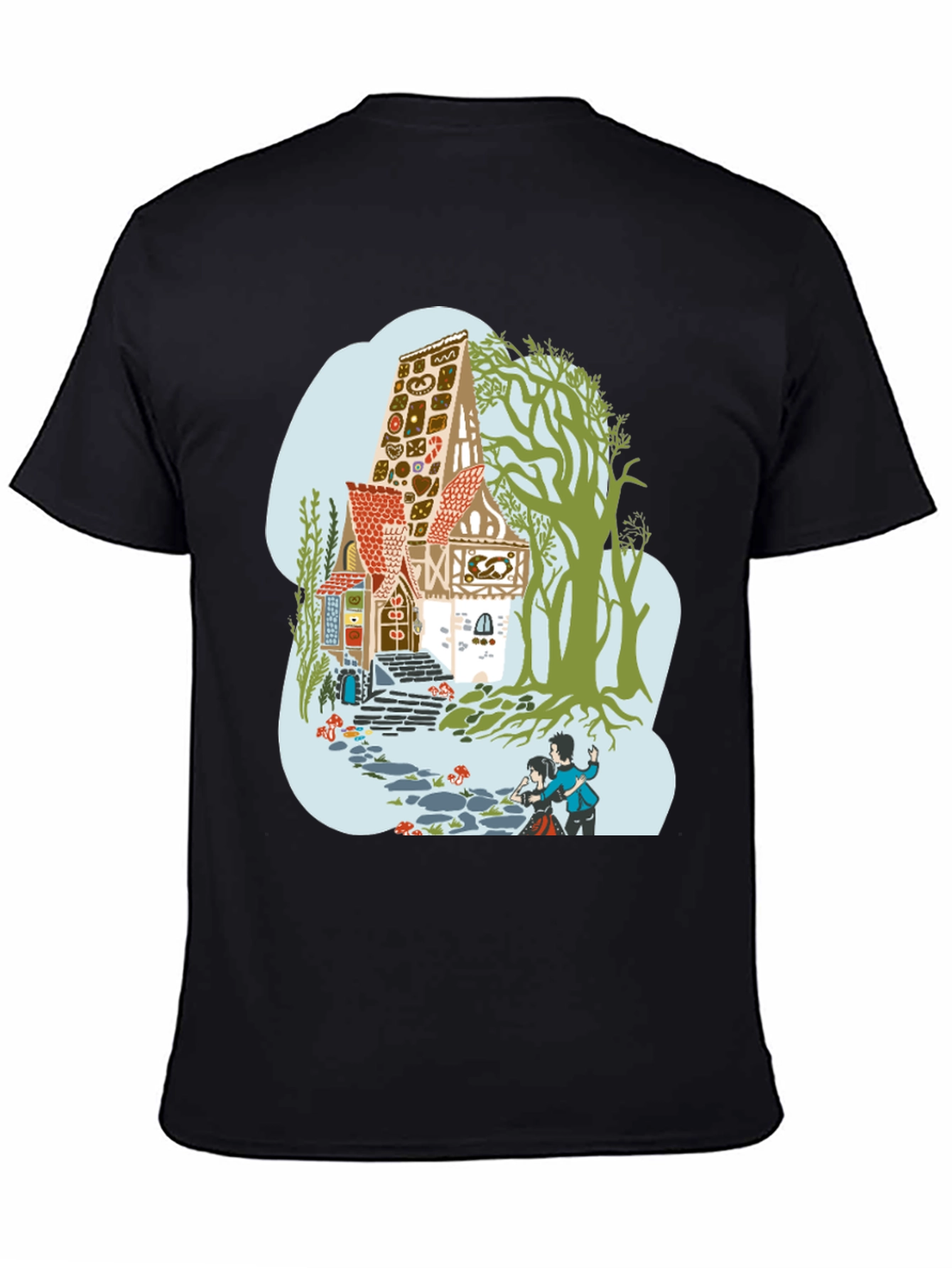 Hansel & Gretel T-Shirt - Classic Fairy Tale Tee