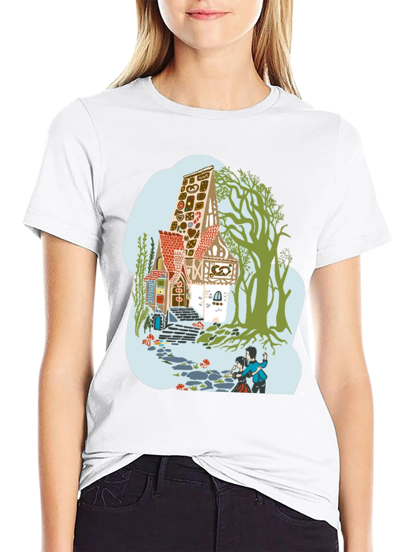 Hansel & Gretel T-Shirt - Classic Fairy Tale Tee