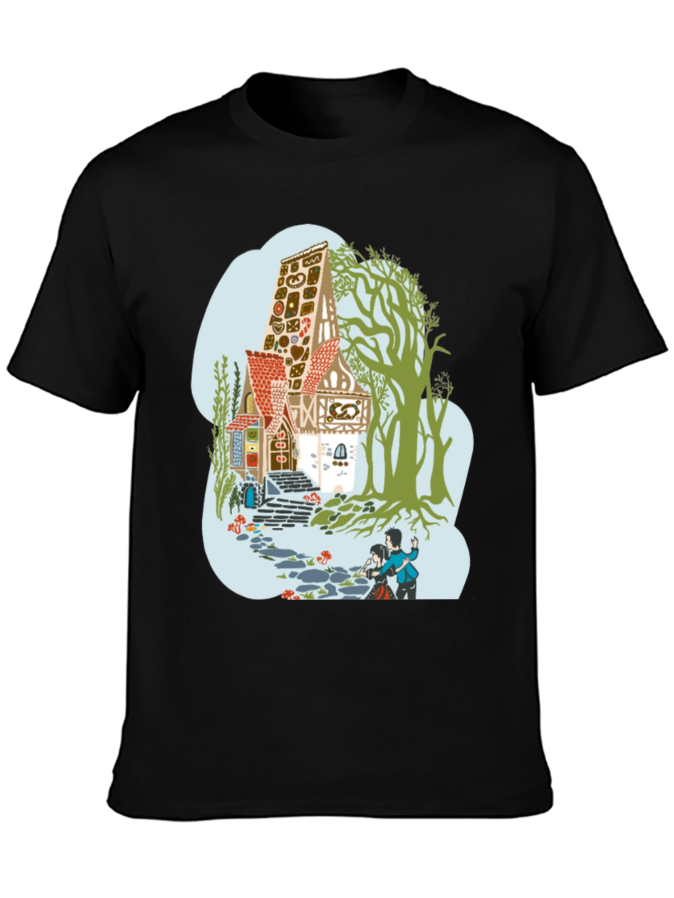 Hansel & Gretel T-Shirt - Classic Fairy Tale Tee