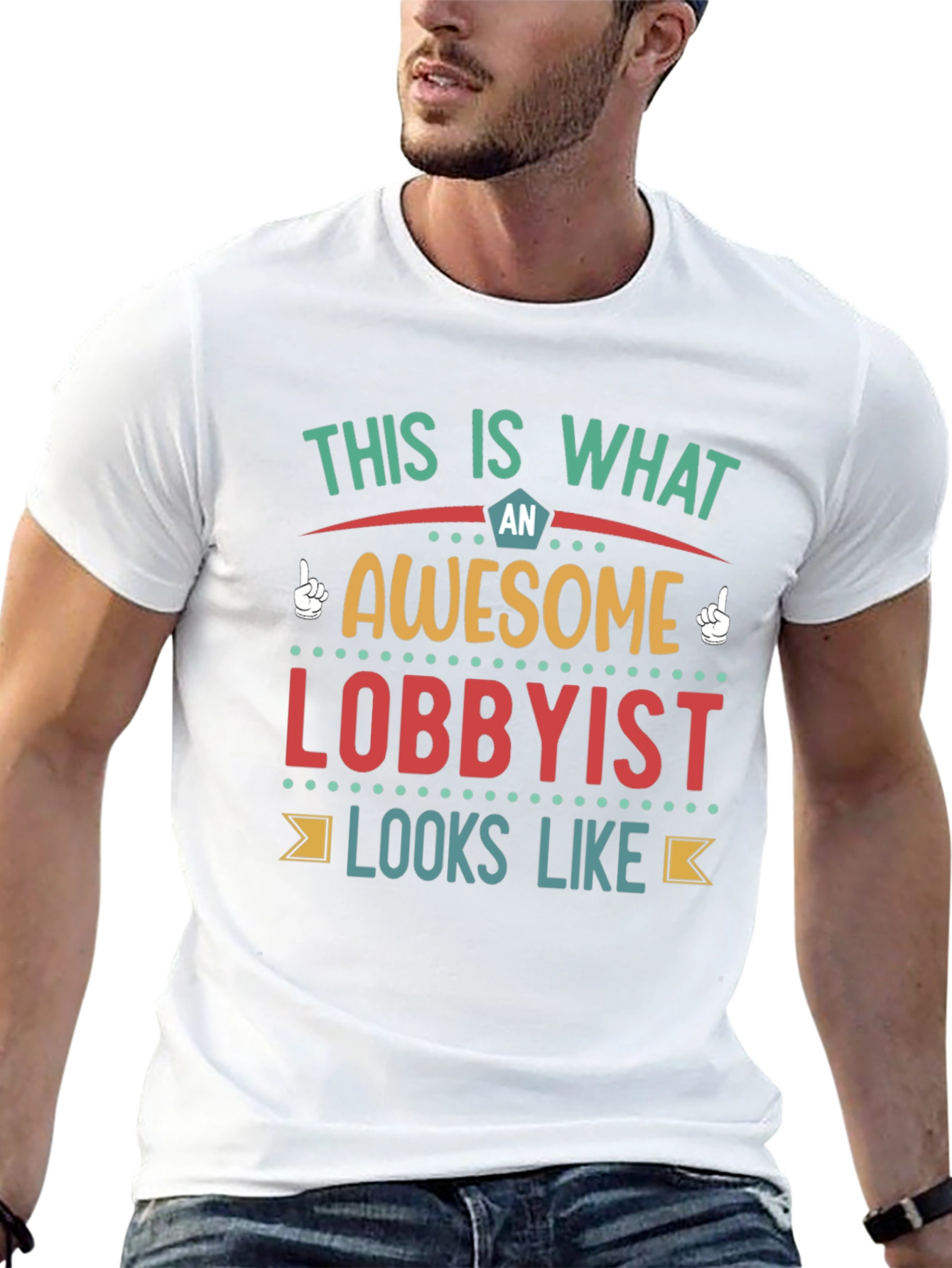 Awesome Lobbyist T-Shirt - Unique Profession Tee