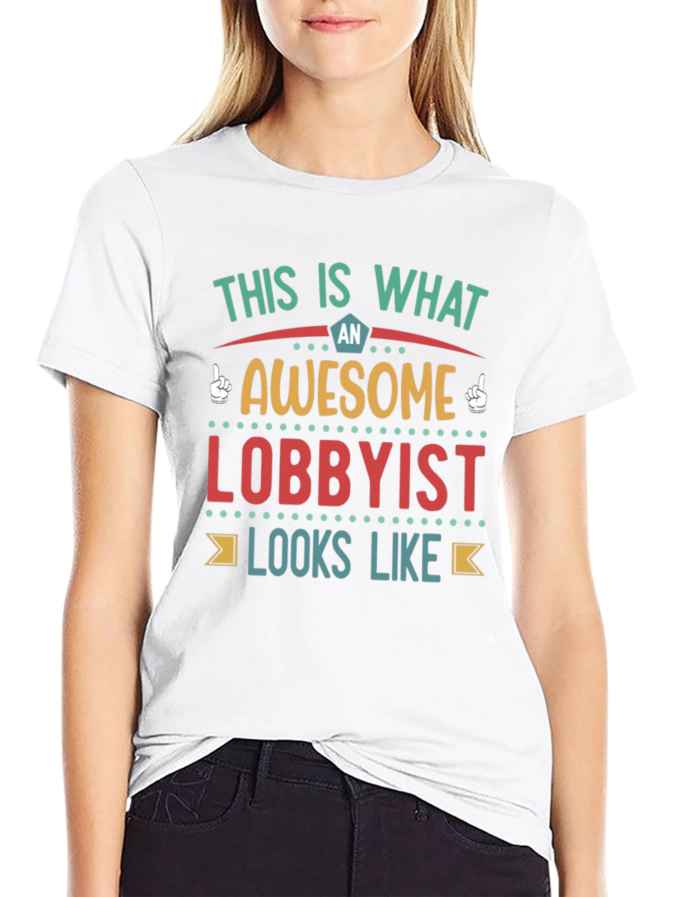 Awesome Lobbyist T-Shirt - Unique Profession Tee