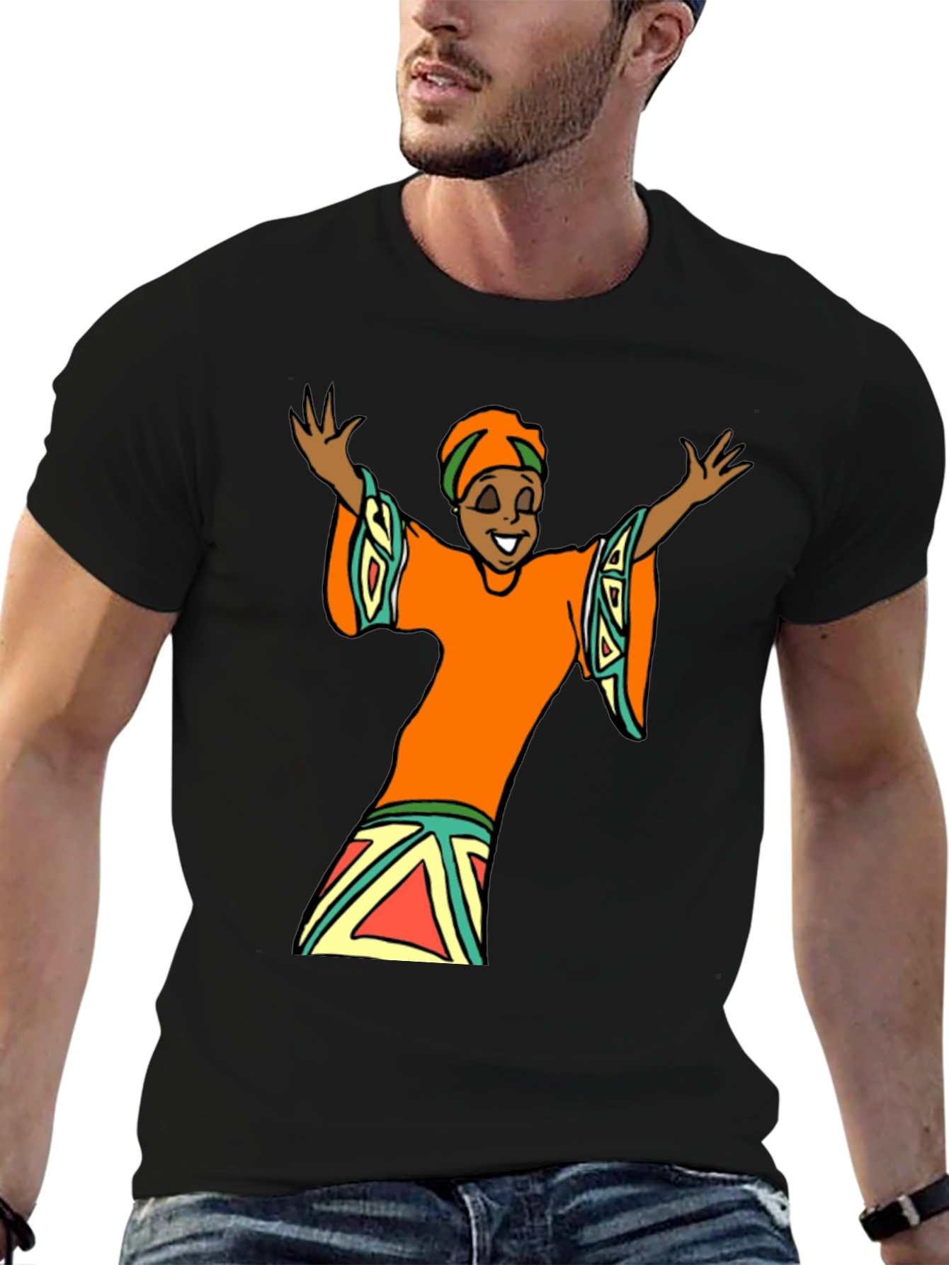 Graphic Tee - African Woman Design