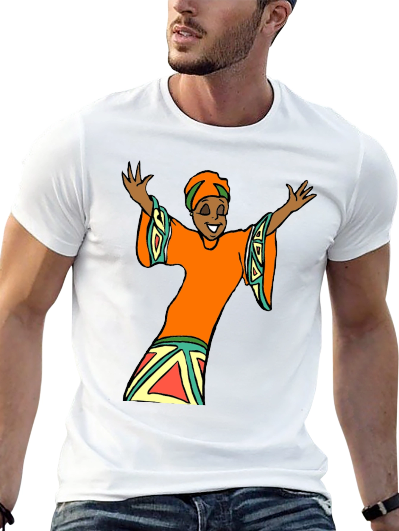 Graphic Tee - African Woman Design