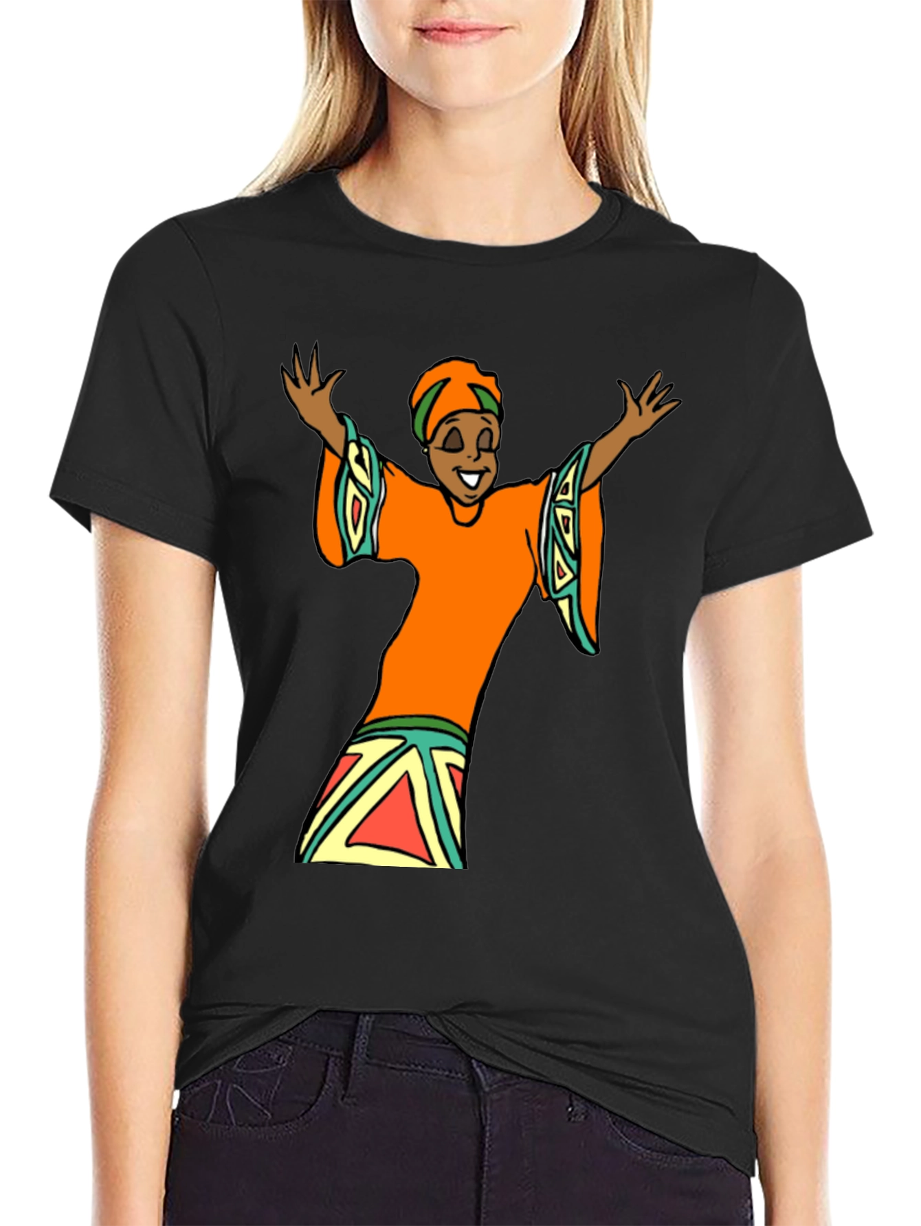 Graphic Tee - African Woman Design