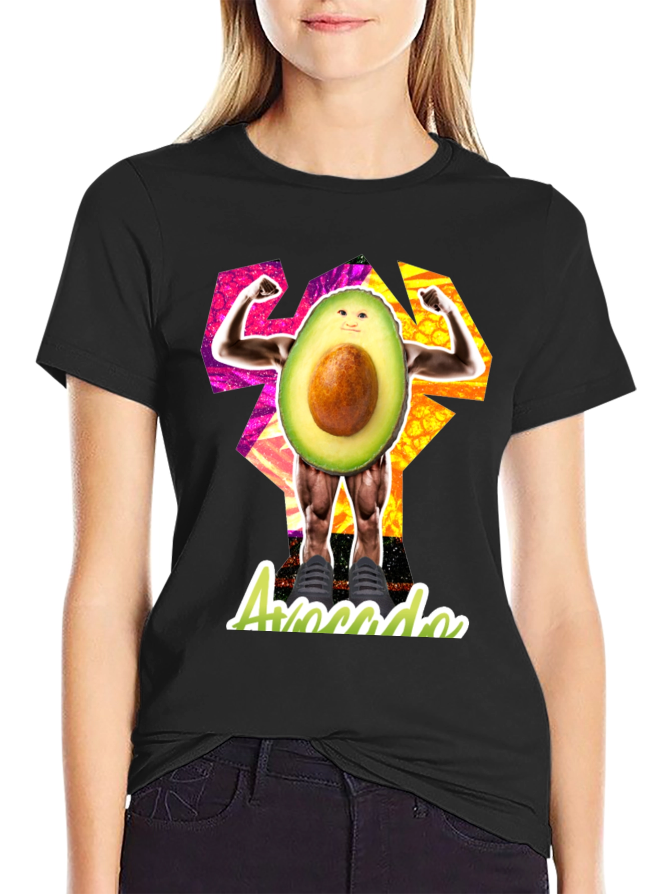 Avocado Gym Rat Graphic T-Shirt