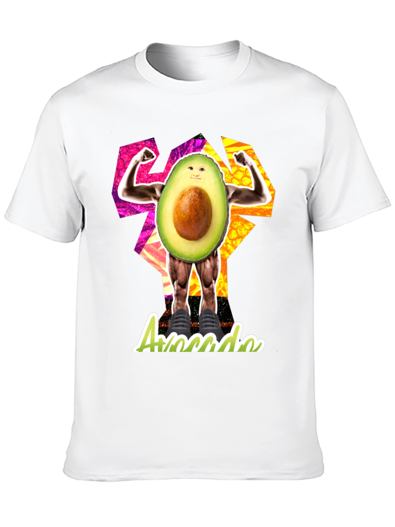 Avocado Gym Rat Graphic T-Shirt